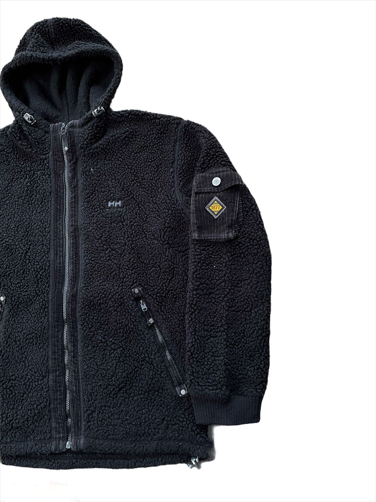 Helly Hansen × Japanese Brand Helly Hansen Full-Zip Fleece Hoodie Size US L / EU 52-54 / 3 - 3 Thumbnail