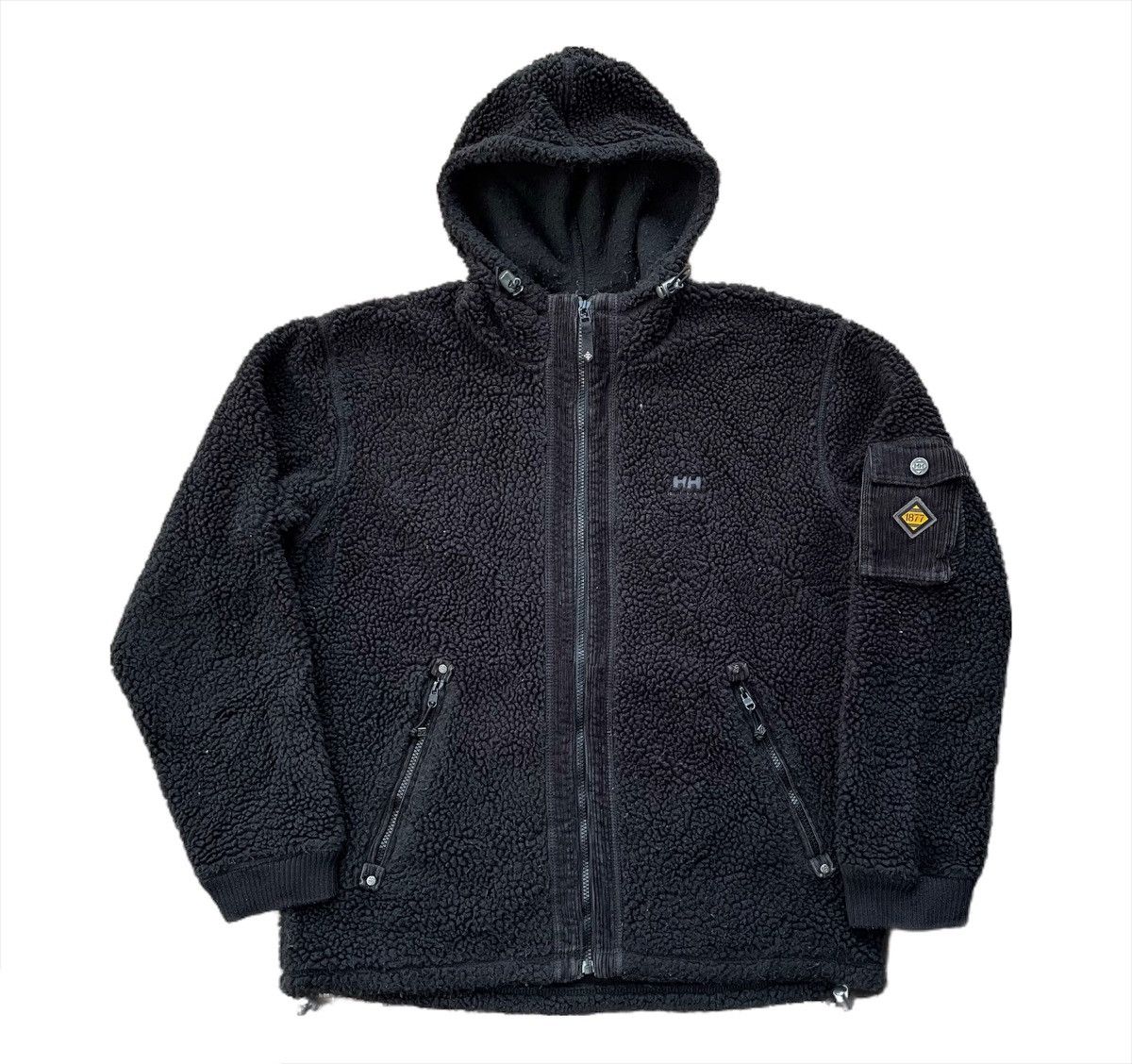 Helly Hansen × Japanese Brand Helly Hansen Full-Zip Fleece Hoodie Size US L / EU 52-54 / 3 - 1 Thumbnail