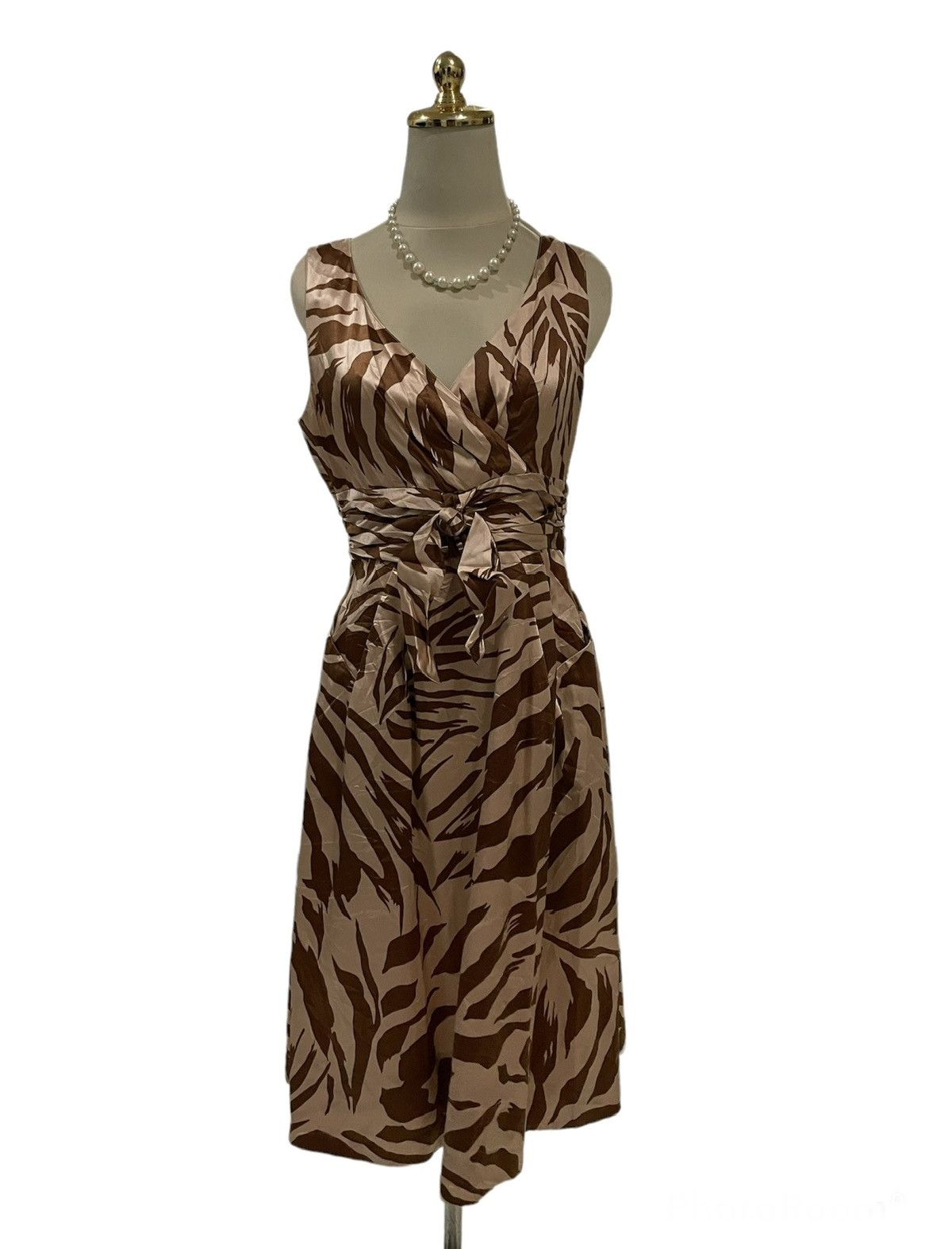 Marc Jacobs × Marc by Marc Jacobs Marc Jacobs Zebra Dress Size S / US 4 / IT 40 - 2 Thumbnail
