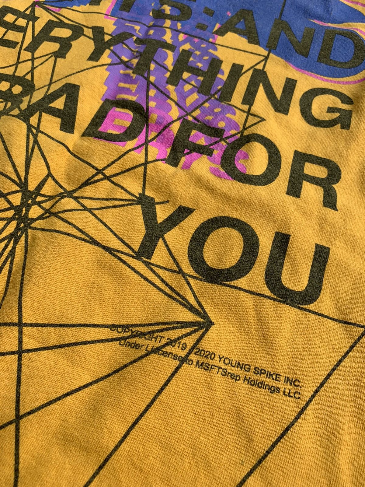 Jaden Smith MSFTSrep Erys and Everything Bad For you Tshirt Size US S / EU 44-46 / 1 - 2 Thumbnail