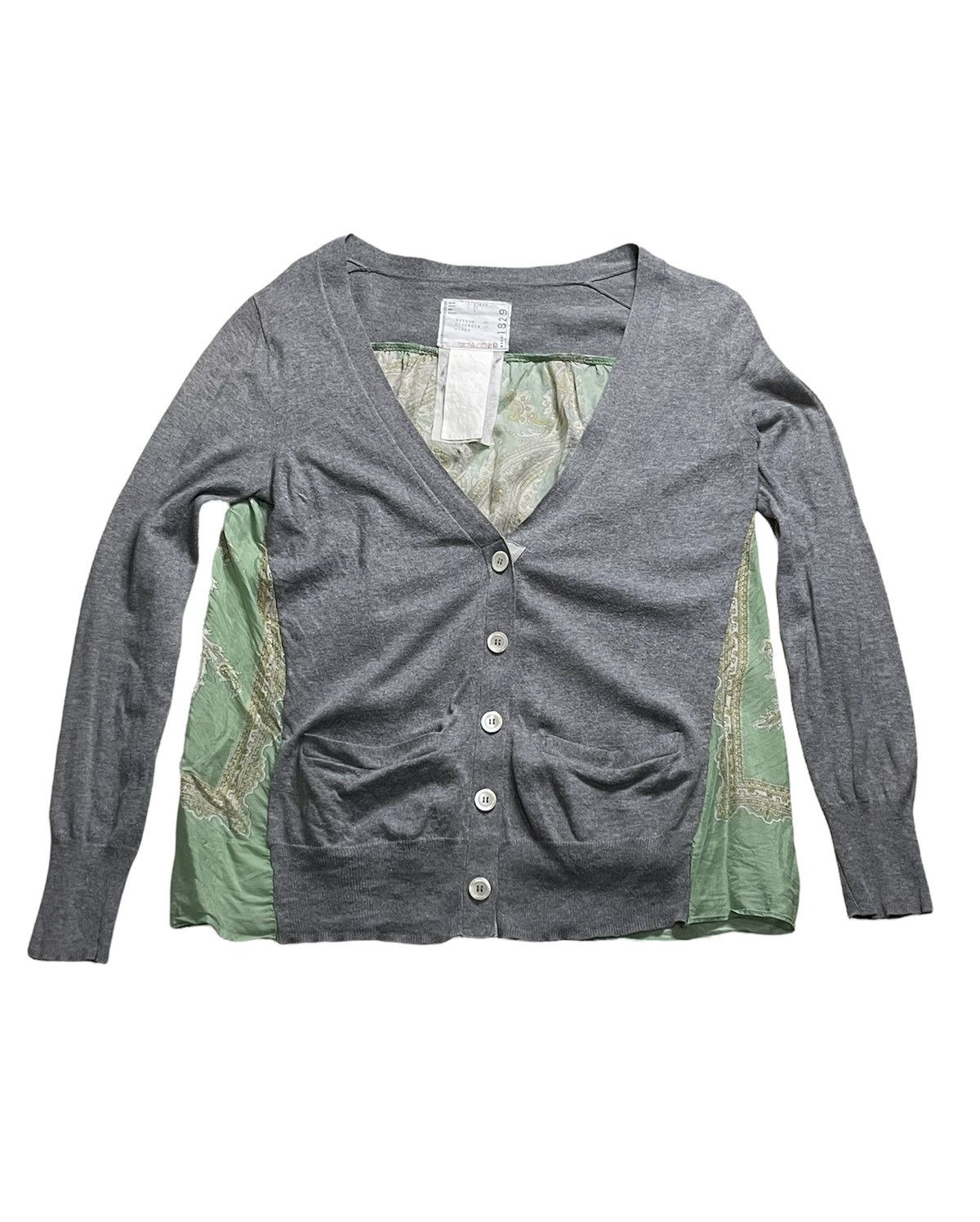 Image of Sacai Cardigan in Grey, Men's (Size Small)