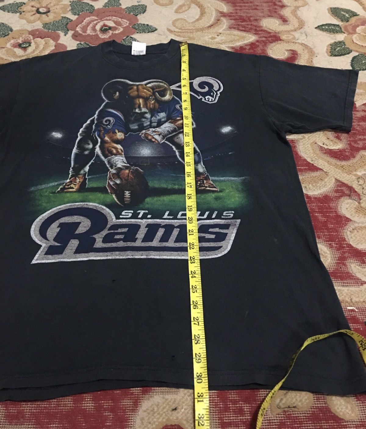 NFL × Vintage Vintage NFL St. Louis Rams T-Shirt Size US XL / EU 56 / 4 - 11 Thumbnail