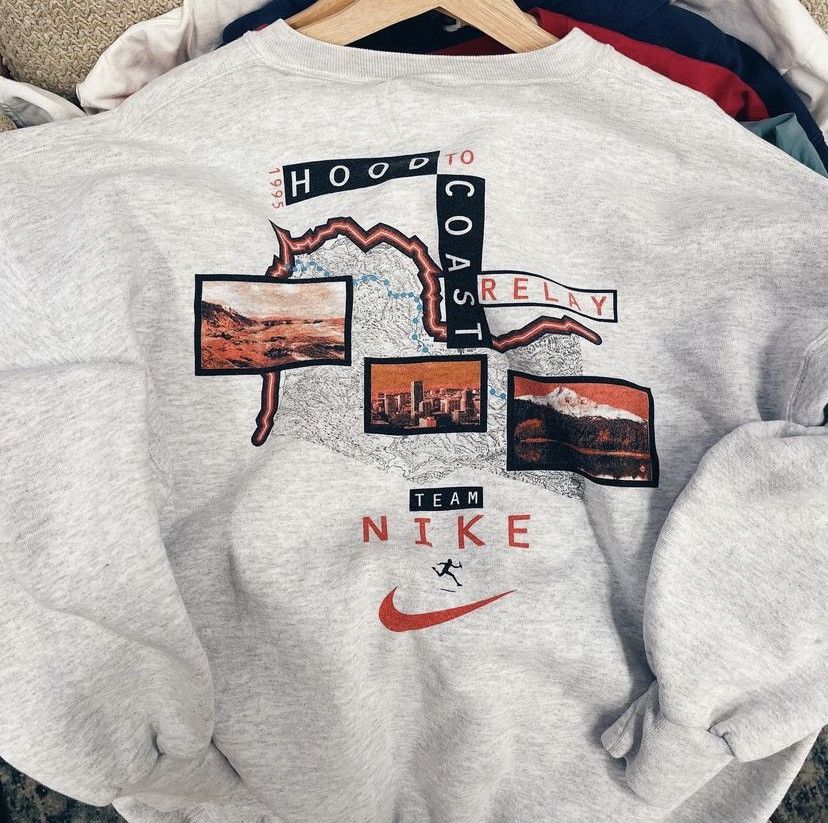 RARE** 1995 Nike Hood To Coast Promo Crewneck Sweatshirt