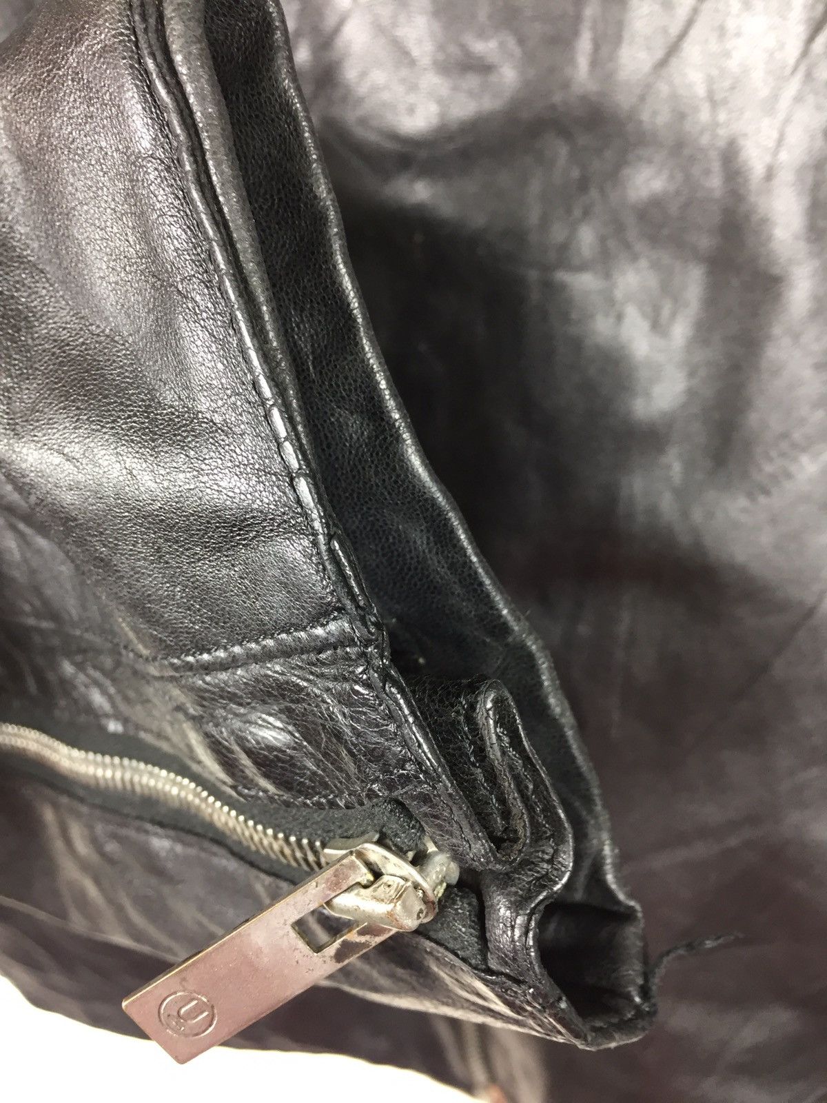 Jun Takahashi × Undercover Undercover Leather Jacket 00-01 Autumn Winter. J086 Size US M / EU 48-50 / 2 - 9 Thumbnail