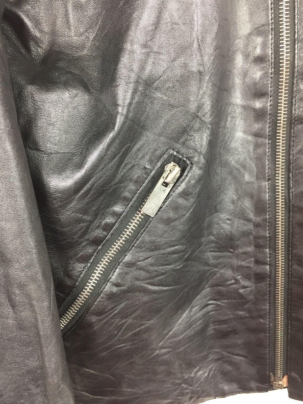 Jun Takahashi × Undercover Undercover Leather Jacket 00-01 Autumn Winter. J086 Size US M / EU 48-50 / 2 - 5 Thumbnail