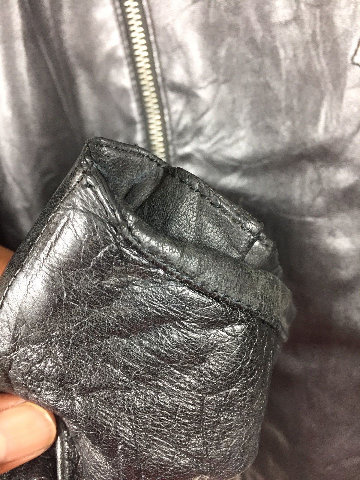 Jun Takahashi × Undercover Undercover Leather Jacket 00-01 Autumn Winter. J086 Size US M / EU 48-50 / 2 - 8 Thumbnail