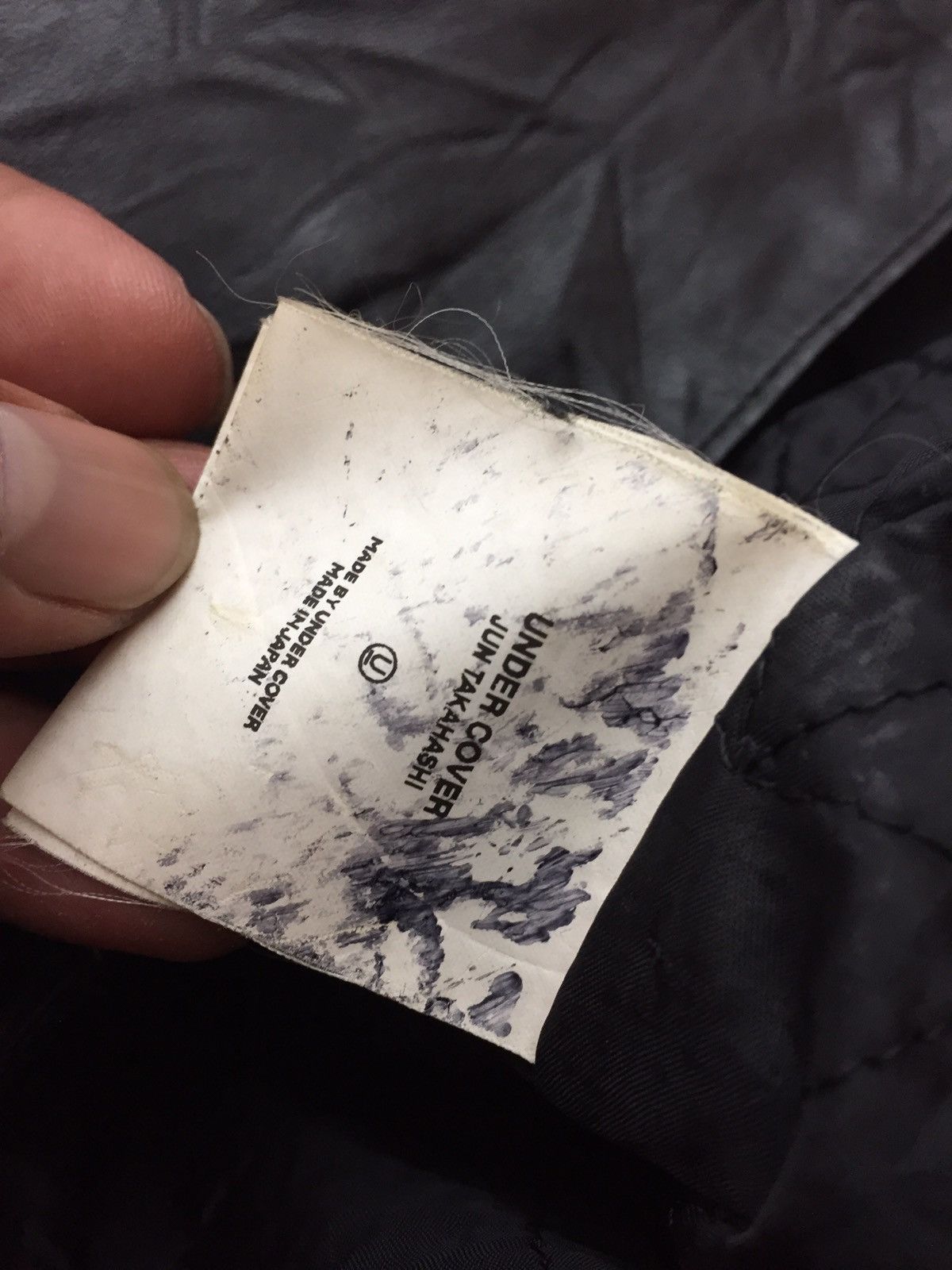 Jun Takahashi × Undercover Undercover Leather Jacket 00-01 Autumn Winter. J086 Size US M / EU 48-50 / 2 - 17 Thumbnail