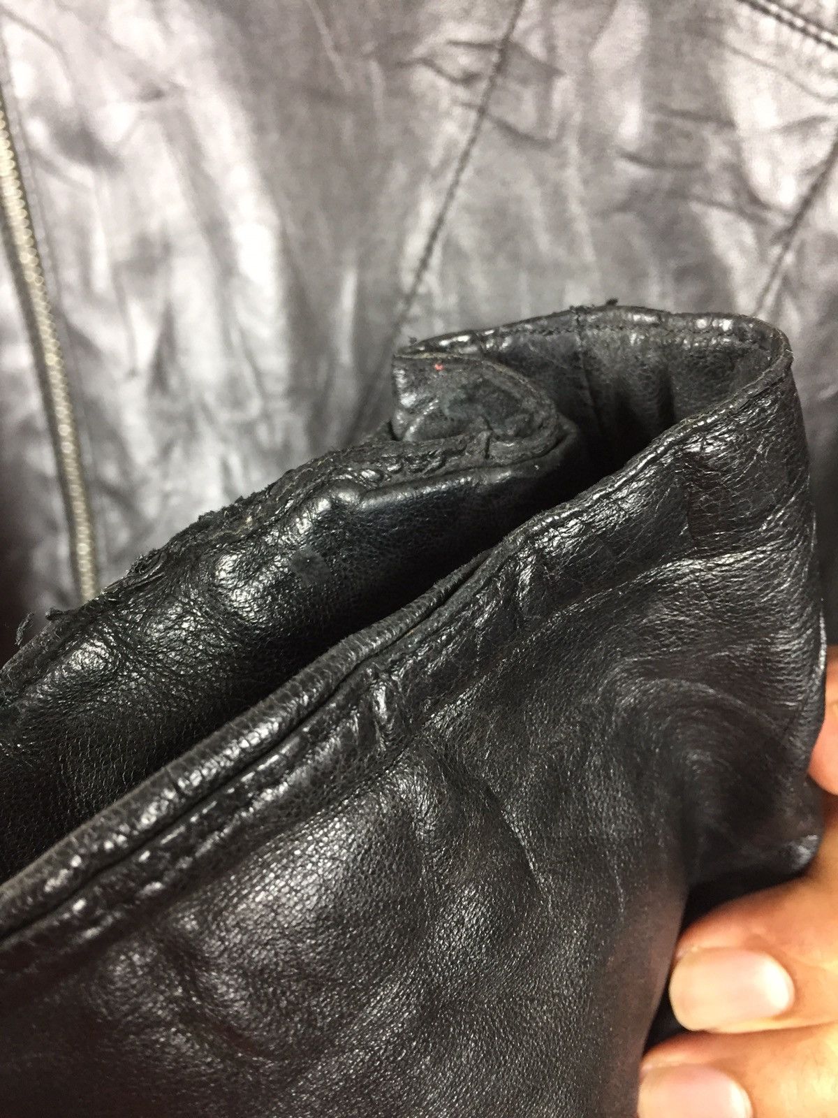 Jun Takahashi × Undercover Undercover Leather Jacket 00-01 Autumn Winter. J086 Size US M / EU 48-50 / 2 - 11 Thumbnail