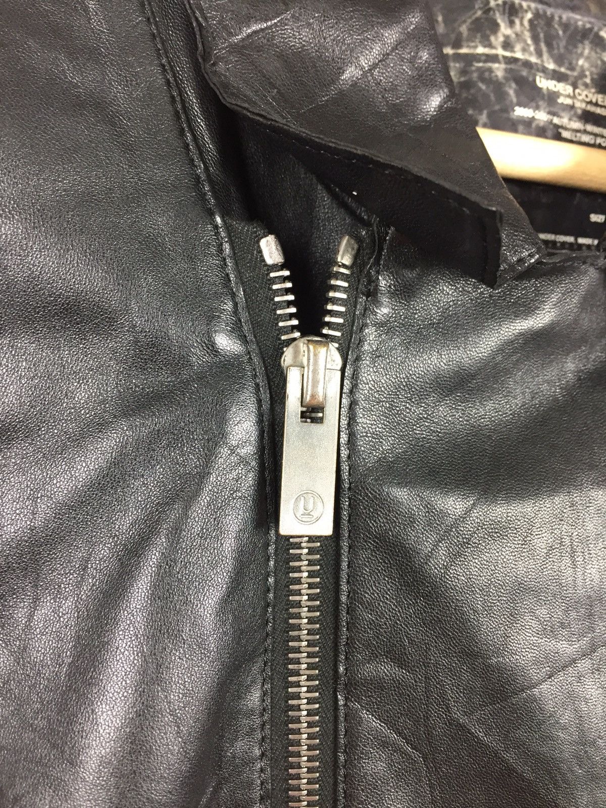 Jun Takahashi × Undercover Undercover Leather Jacket 00-01 Autumn Winter. J086 Size US M / EU 48-50 / 2 - 12 Thumbnail