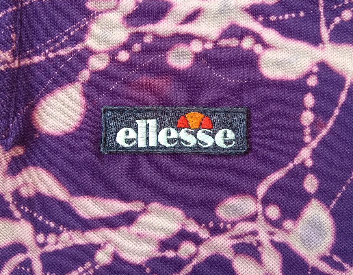 Ellesse Ellesse Vintage Psychedelic Polo Shirt Size US M / EU 48-50 / 2 - 2 Thumbnail
