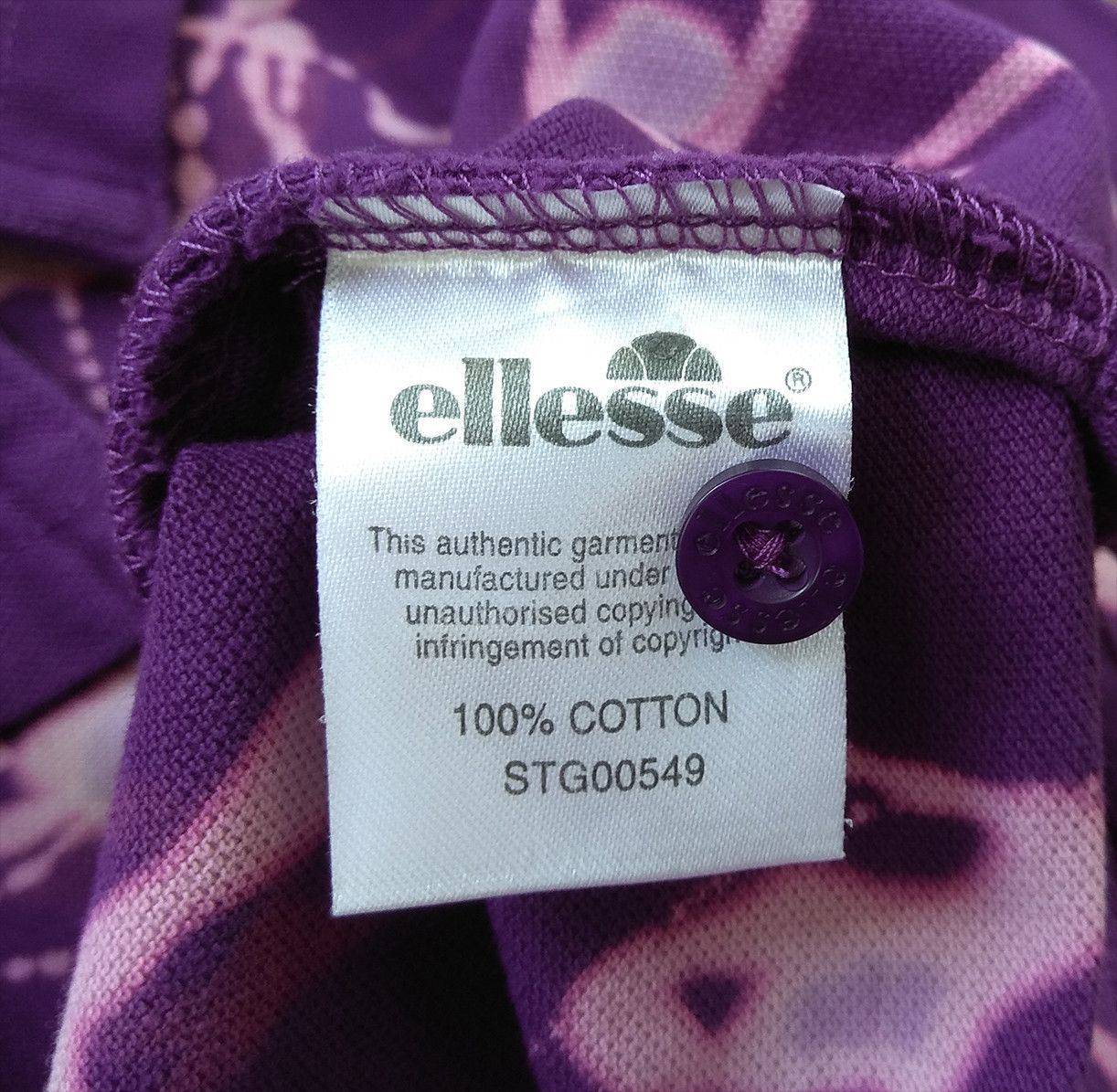 Ellesse Ellesse Vintage Psychedelic Polo Shirt Size US M / EU 48-50 / 2 - 5 Thumbnail