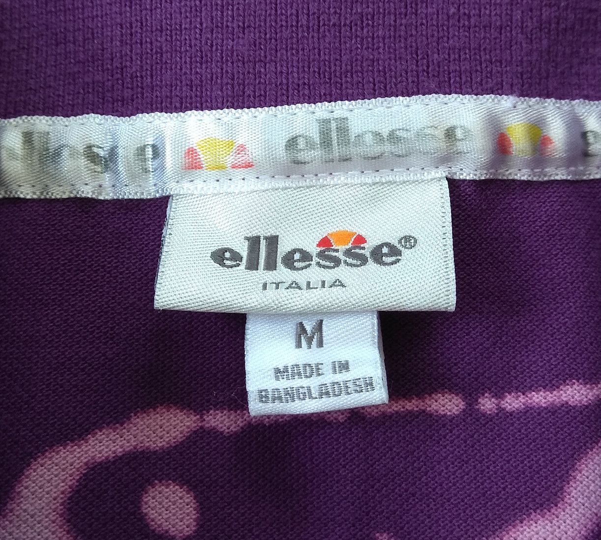 Ellesse Ellesse Vintage Psychedelic Polo Shirt Size US M / EU 48-50 / 2 - 3 Thumbnail