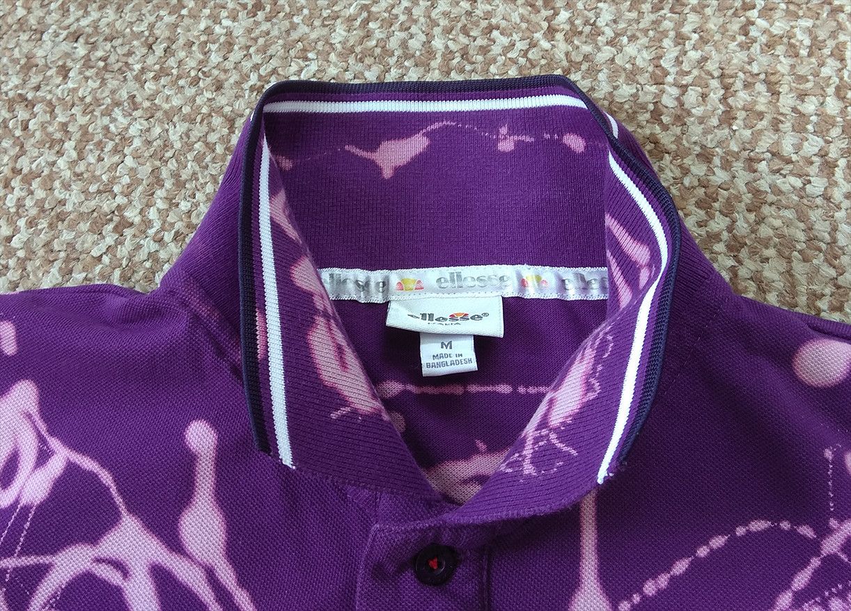 Ellesse Ellesse Vintage Psychedelic Polo Shirt Size US M / EU 48-50 / 2 - 4 Thumbnail