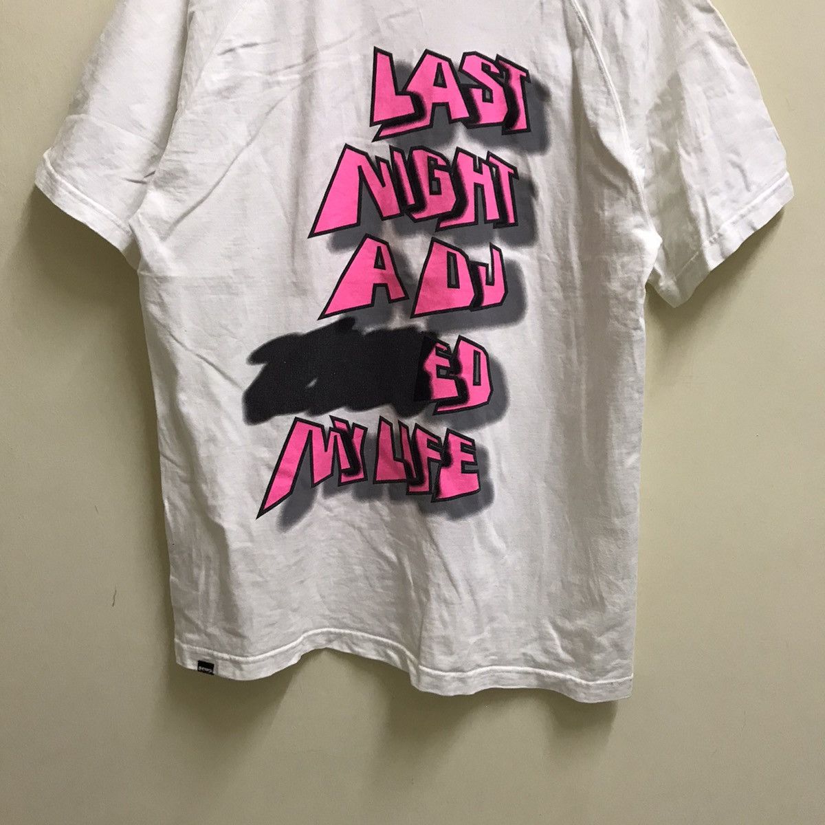 Band Tees Last Night A DJ Saved My Life song by Indeep tshirt Size US L / EU 52-54 / 3 - 5 Thumbnail
