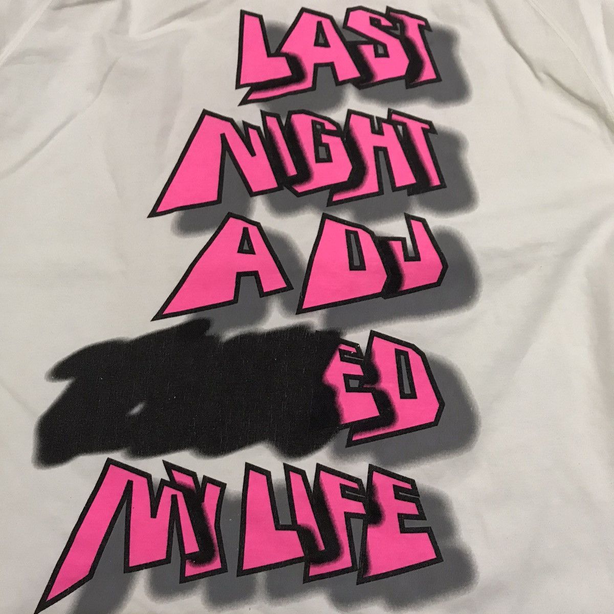 Band Tees Last Night A DJ Saved My Life song by Indeep tshirt Size US L / EU 52-54 / 3 - 7 Thumbnail