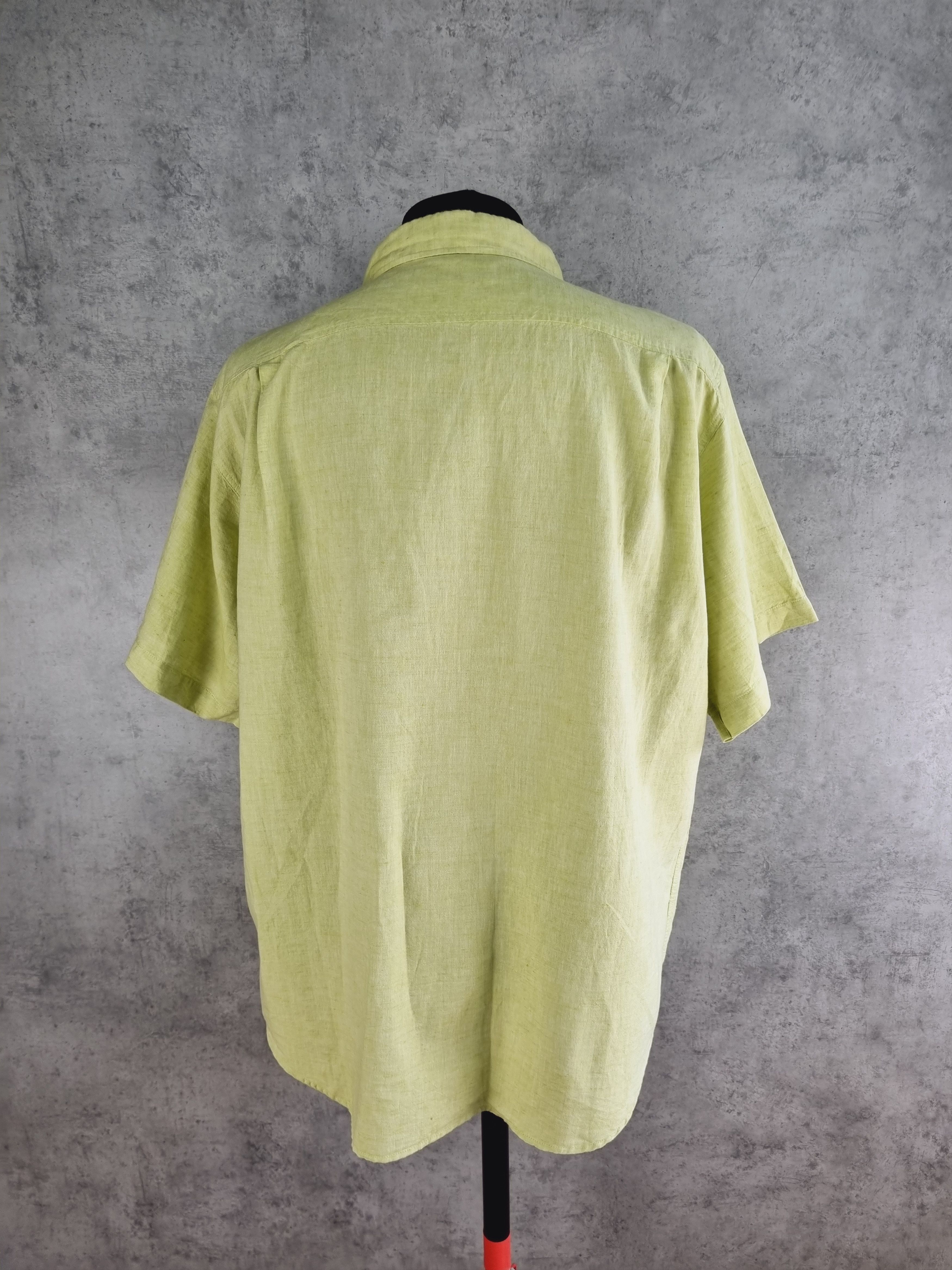 Balmain × Vintage 90s Rare Linen BALMAIN Beautiful Shirt Size US XXL / EU 58 / 5 - 6 Thumbnail