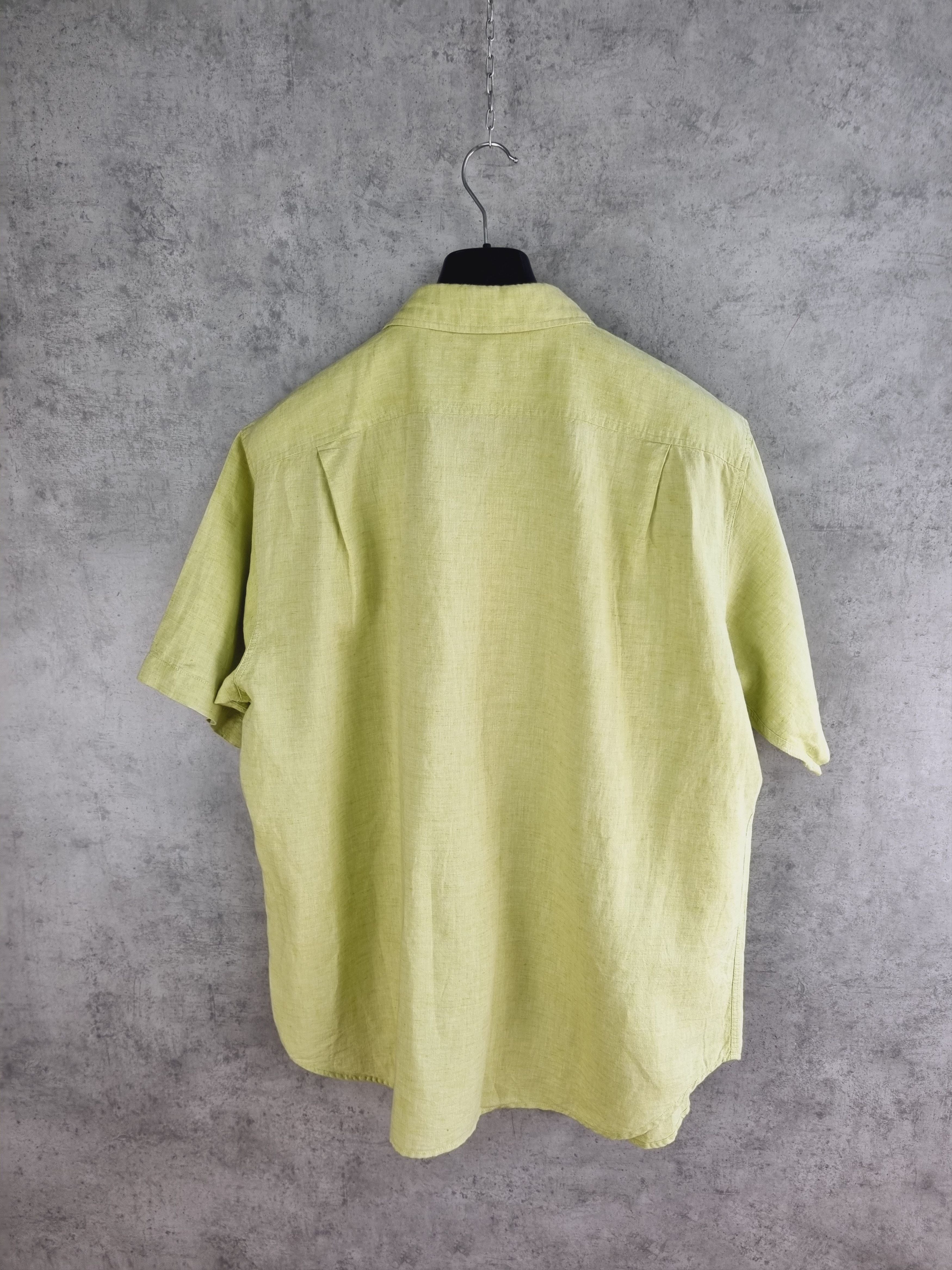 Balmain × Vintage 90s Rare Linen BALMAIN Beautiful Shirt Size US XXL / EU 58 / 5 - 8 Thumbnail