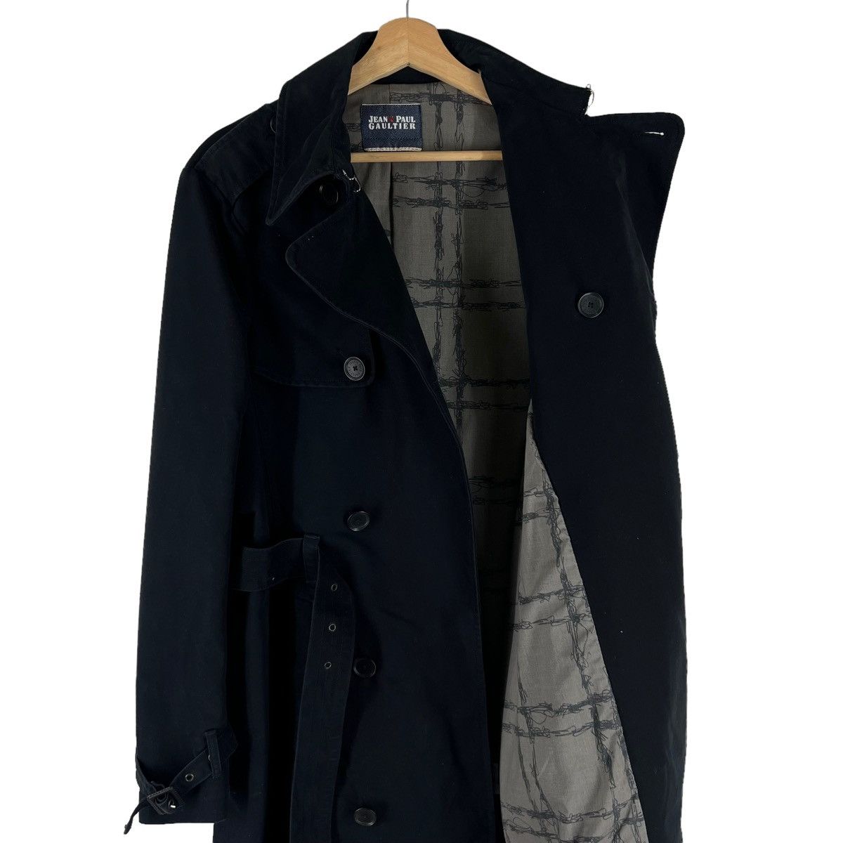 Jean Paul Gaultier 💥RUNWAY JEAN PAUL GAULTIER PARACHUTE BARBED WIRE LINING Size US S / EU 44-46 / 1 - 15 Thumbnail