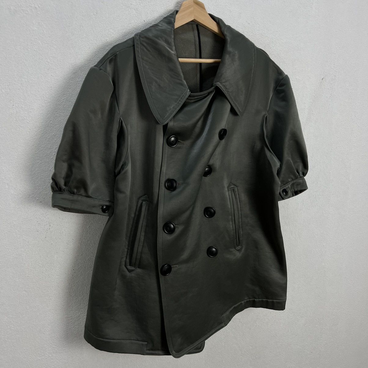 Yohji Yamamoto RARE YOHJI YAMAMOTO SIGNATURE JACKET FABRIC OF JAPAN Size M / US 6-8 / IT 42-44 - 5 Thumbnail