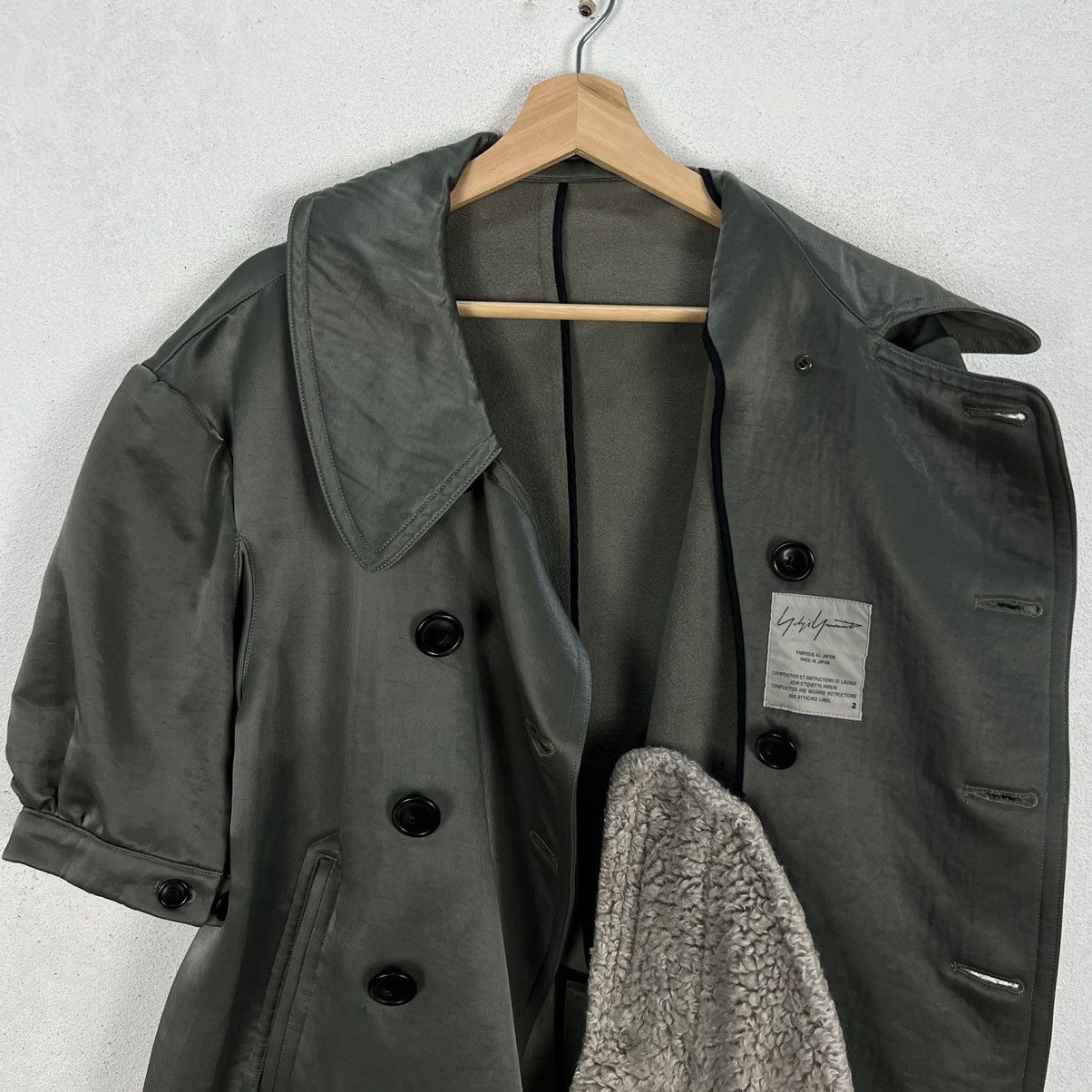 Yohji Yamamoto RARE YOHJI YAMAMOTO SIGNATURE JACKET FABRIC OF JAPAN Size M / US 6-8 / IT 42-44 - 13 Thumbnail