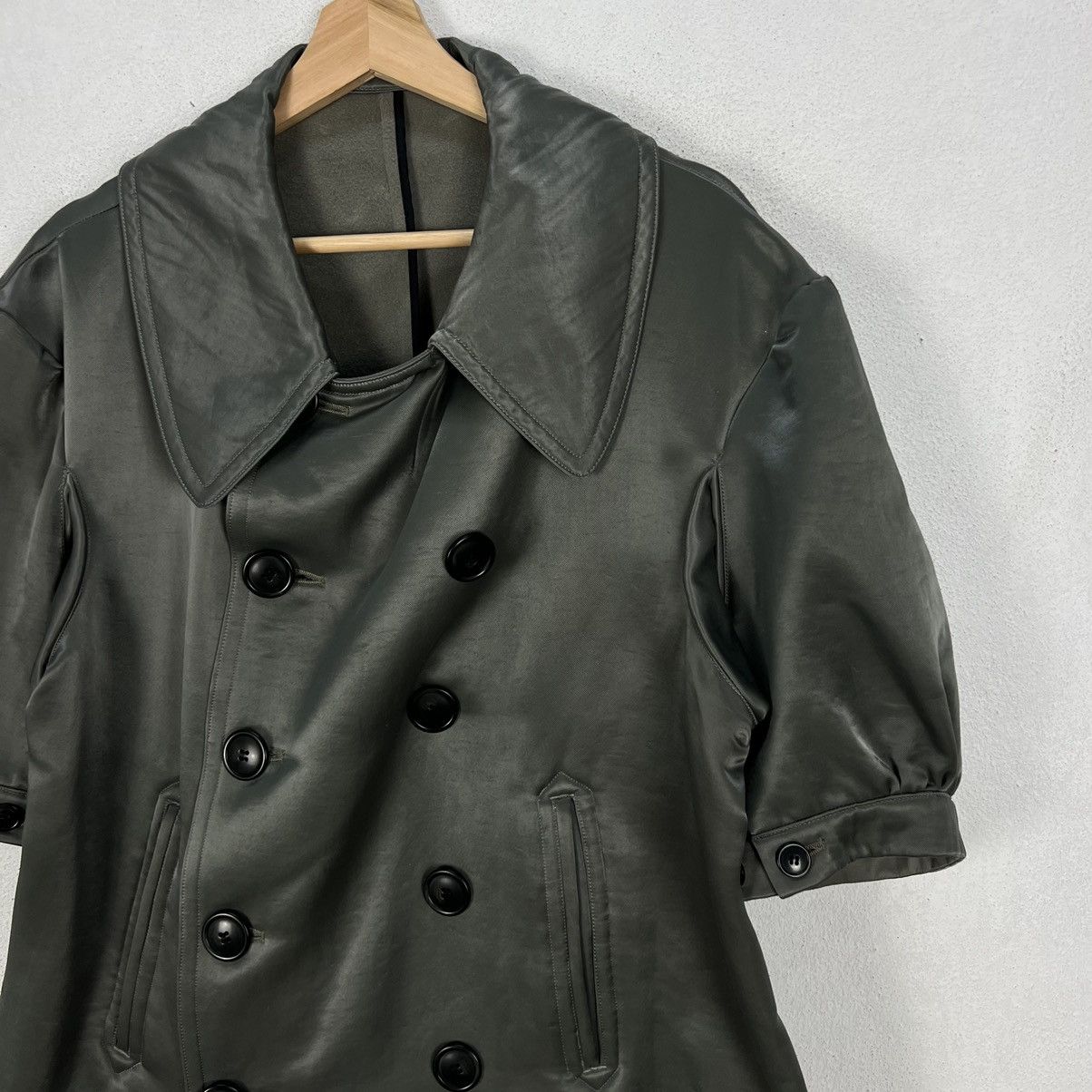 Yohji Yamamoto RARE YOHJI YAMAMOTO SIGNATURE JACKET FABRIC OF JAPAN Size M / US 6-8 / IT 42-44 - 6 Thumbnail
