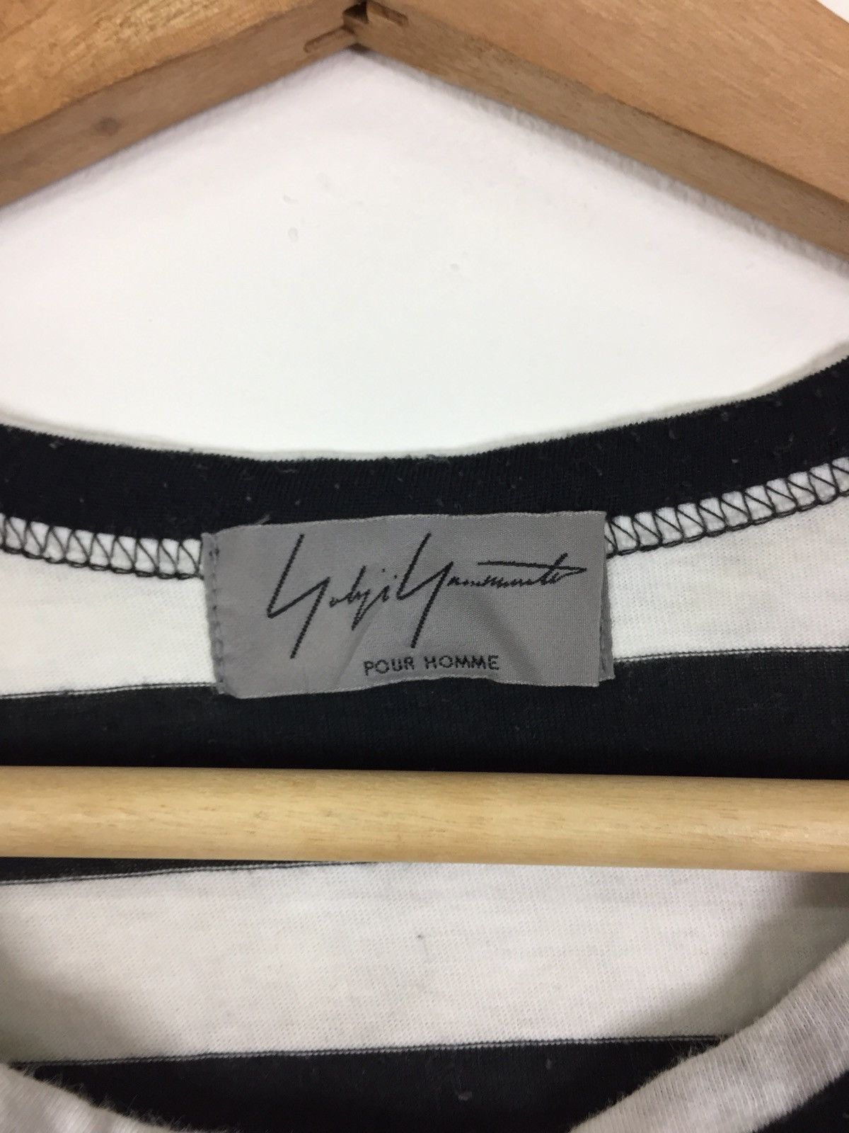 Yohji Yamamoto Yohji Yamamoto Pour Homme Stripe Skull Logo Size US L / EU 52-54 / 3 - 5 Thumbnail