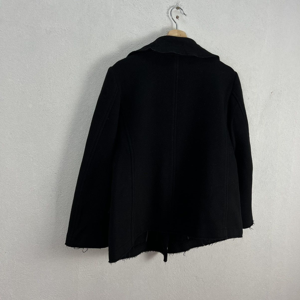 Yohji Yamamoto RUNWAY AUTUMN WINTER WOOL JACKET SIGNATURE YOHJI YAMAMOTO Size US M / EU 48-50 / 2 - 12 Thumbnail