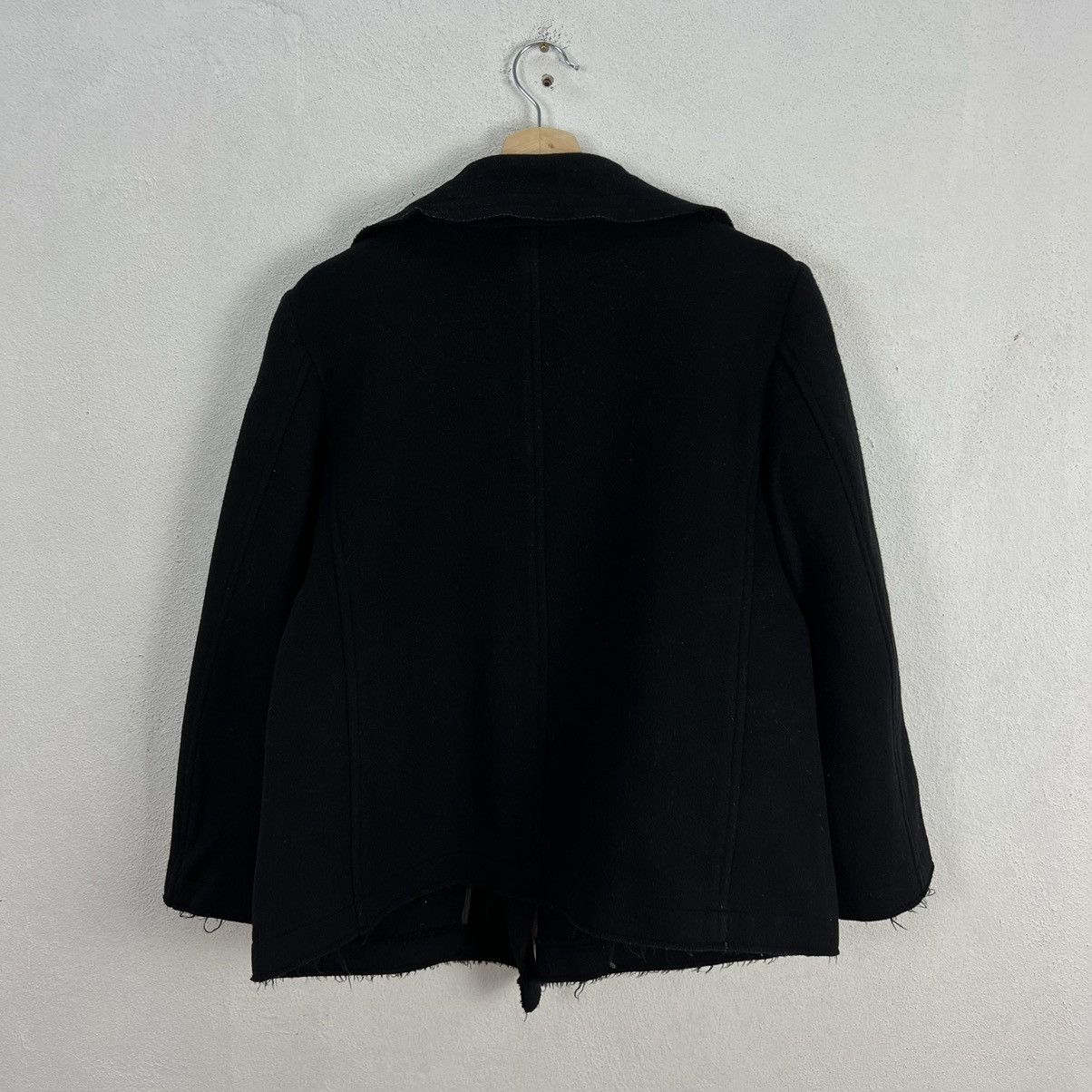 Yohji Yamamoto RUNWAY AUTUMN WINTER WOOL JACKET SIGNATURE YOHJI YAMAMOTO Size US M / EU 48-50 / 2 - 11 Thumbnail