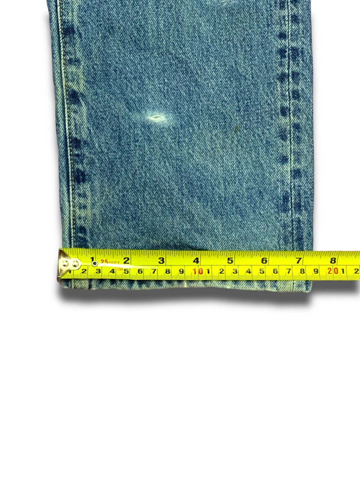 Japanese Brand × Uniqlo Vintage Y2K Jun Takahashi Kaihara Distressed Jeans Size US 29 - 14 Thumbnail