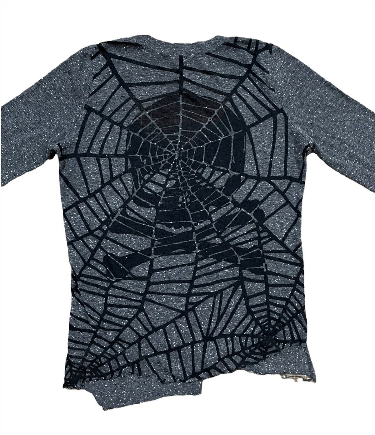 Seditionaries Japanese Brand Barak Spiderweb Skull Tshirt Size US S / EU 44-46 / 1 - 5 Thumbnail