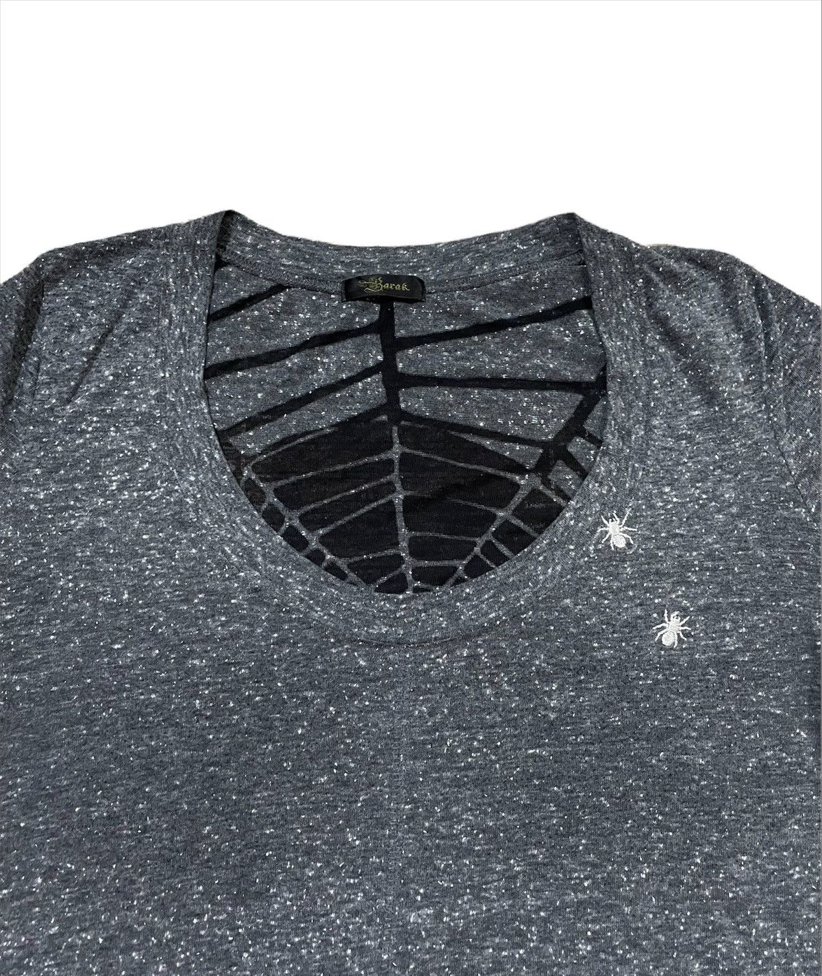 Seditionaries Japanese Brand Barak Spiderweb Skull Tshirt Size US S / EU 44-46 / 1 - 3 Thumbnail