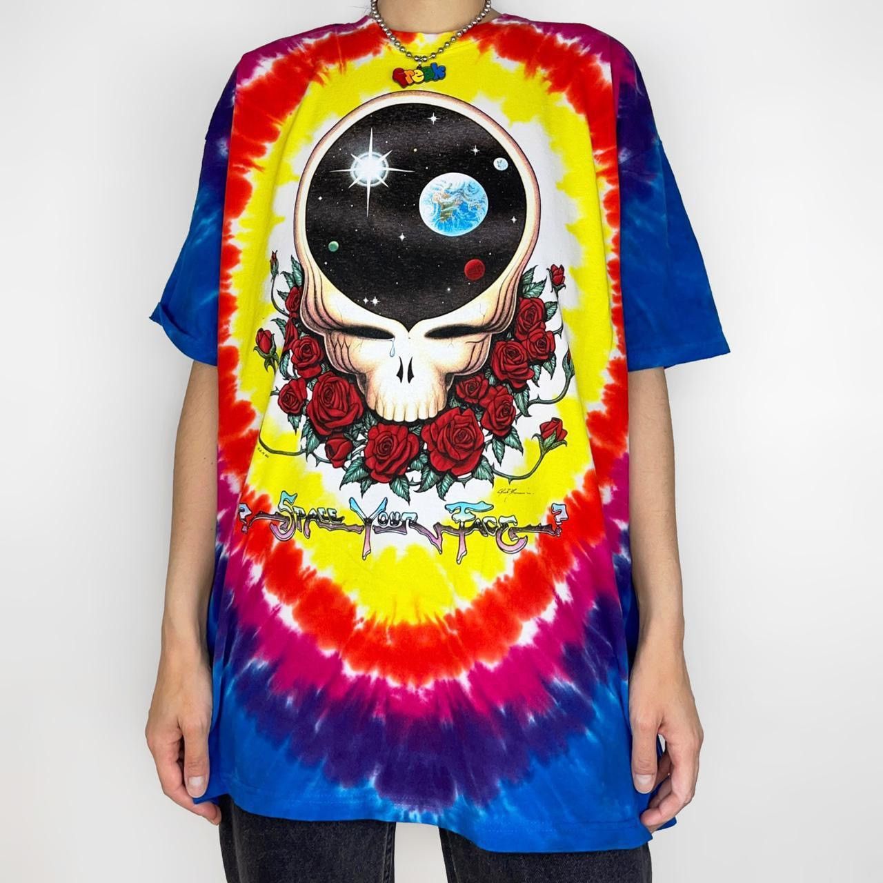 Grateful Dead × Liquid Blue Grateful Dead Space Your Face Shirt Size US XL / EU 56 / 4 - 1 Thumbnail