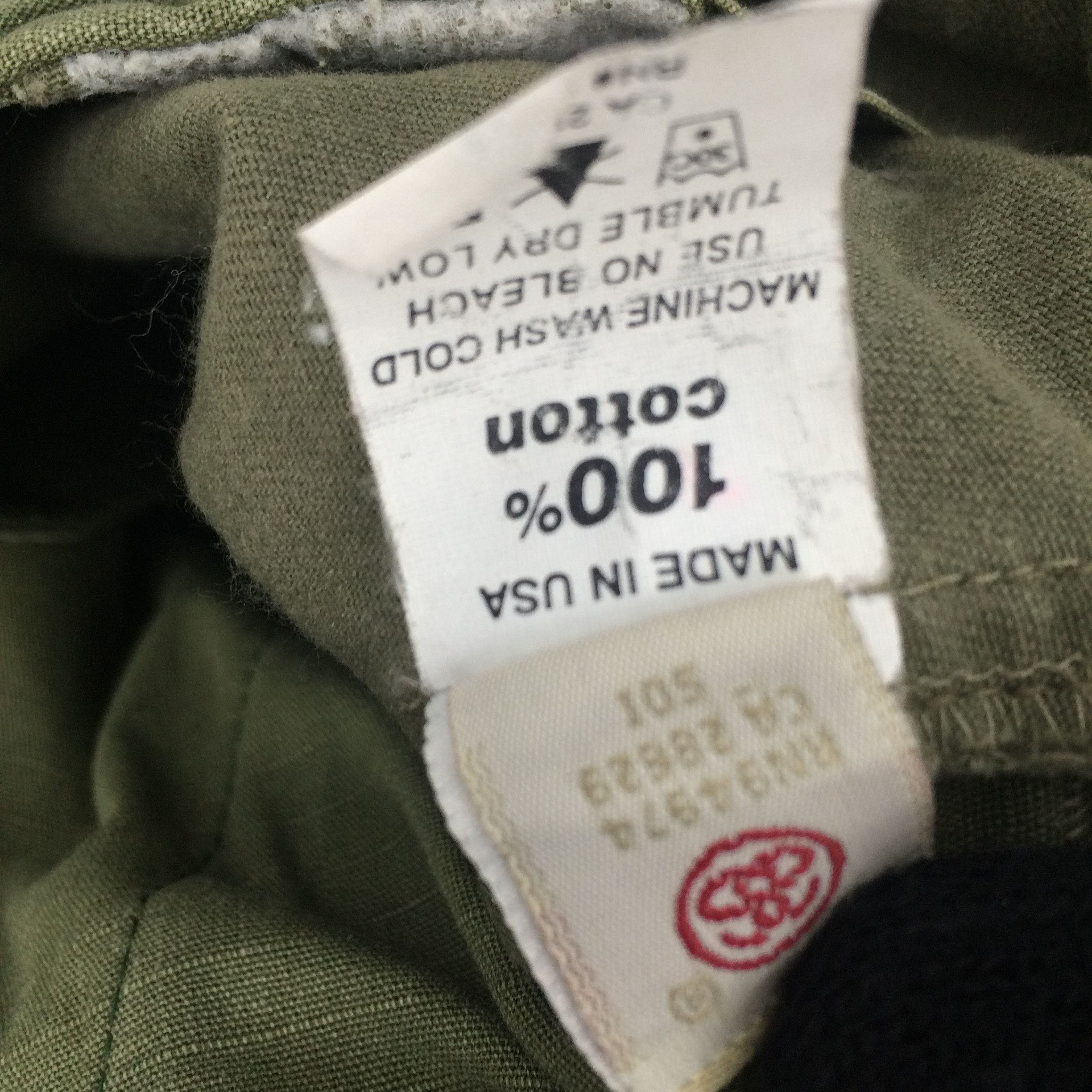 Stussy X170 VTG 90s STUSSY WORKGEAR MADEIN USA SHORT PANTS Size US 35 - 3 Thumbnail