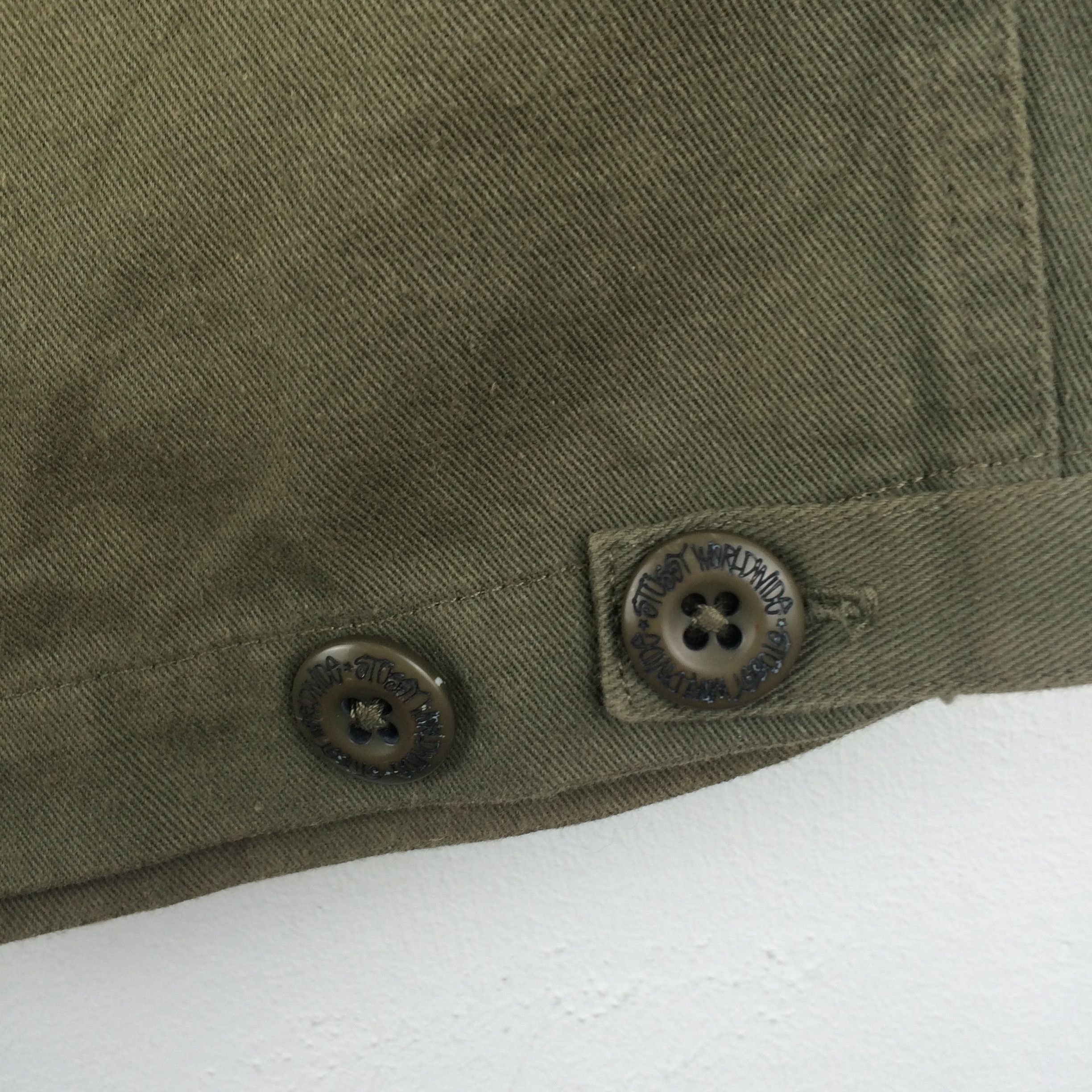 Stussy X170 VTG 90s STUSSY WORKGEAR MADEIN USA SHORT PANTS Size US 35 - 7 Thumbnail