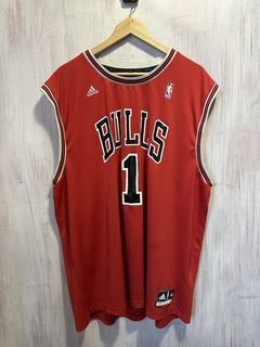 Derrick rose outlet authentic bulls jersey