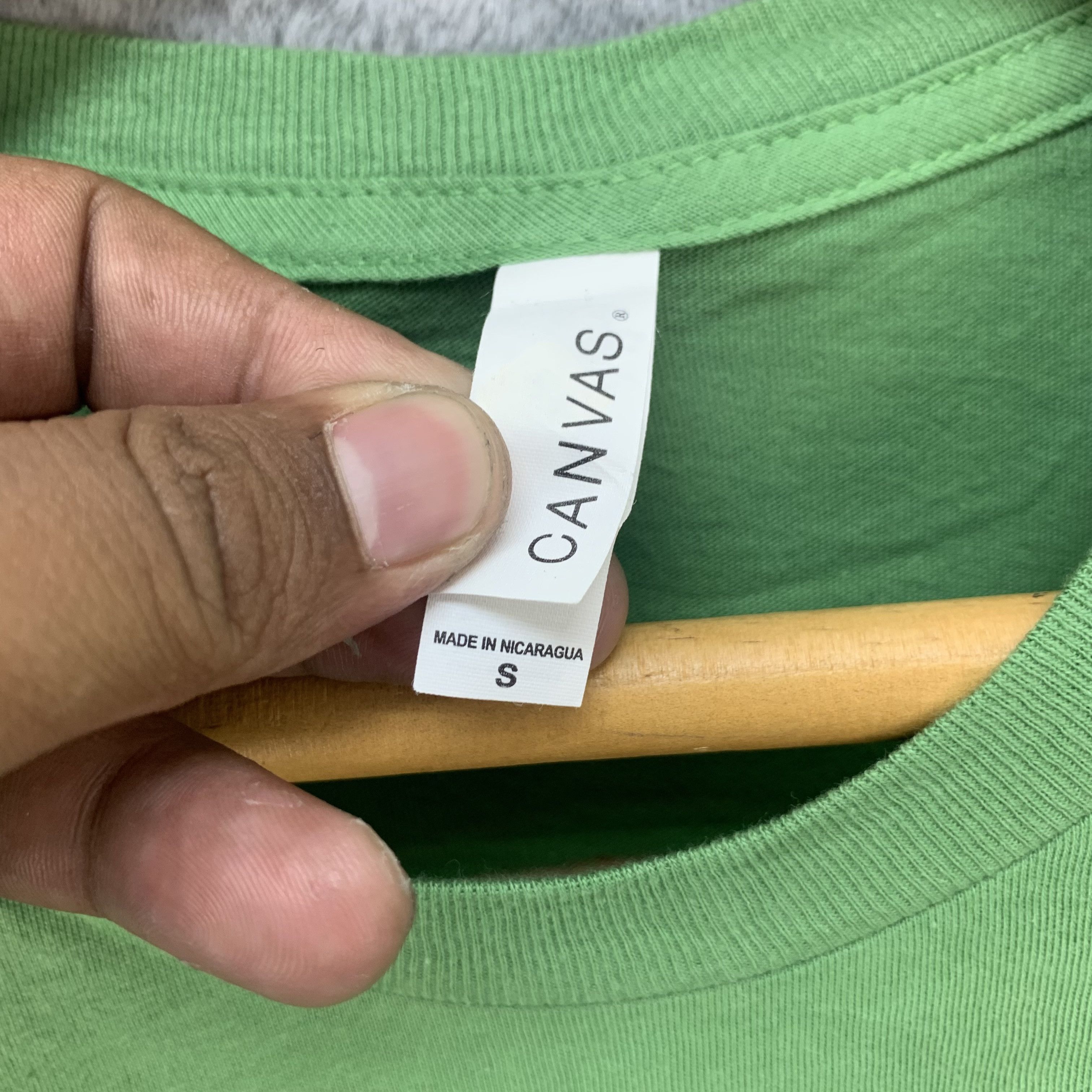 Canvas Pigpounder.com N.C. Craft Brewery Green T Shirt #4177-145 Size US S / EU 44-46 / 1 - 4 Thumbnail