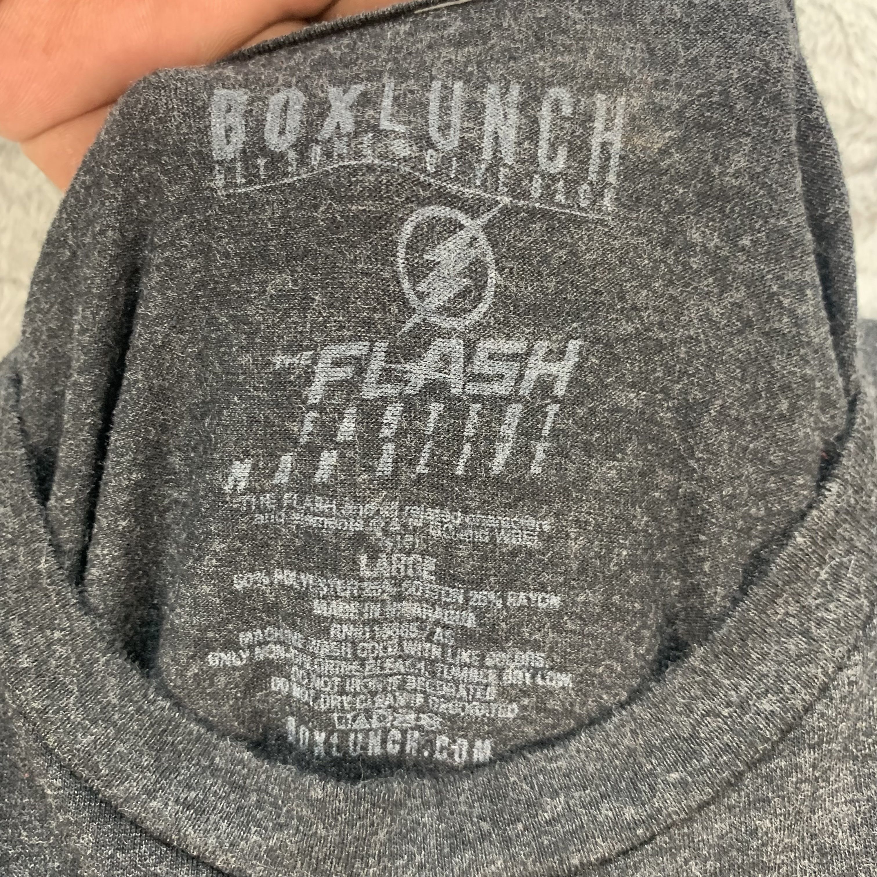 DC Comics The Flash Big Logo T Shirt #4178-145 Size US L / EU 52-54 / 3 - 3 Thumbnail