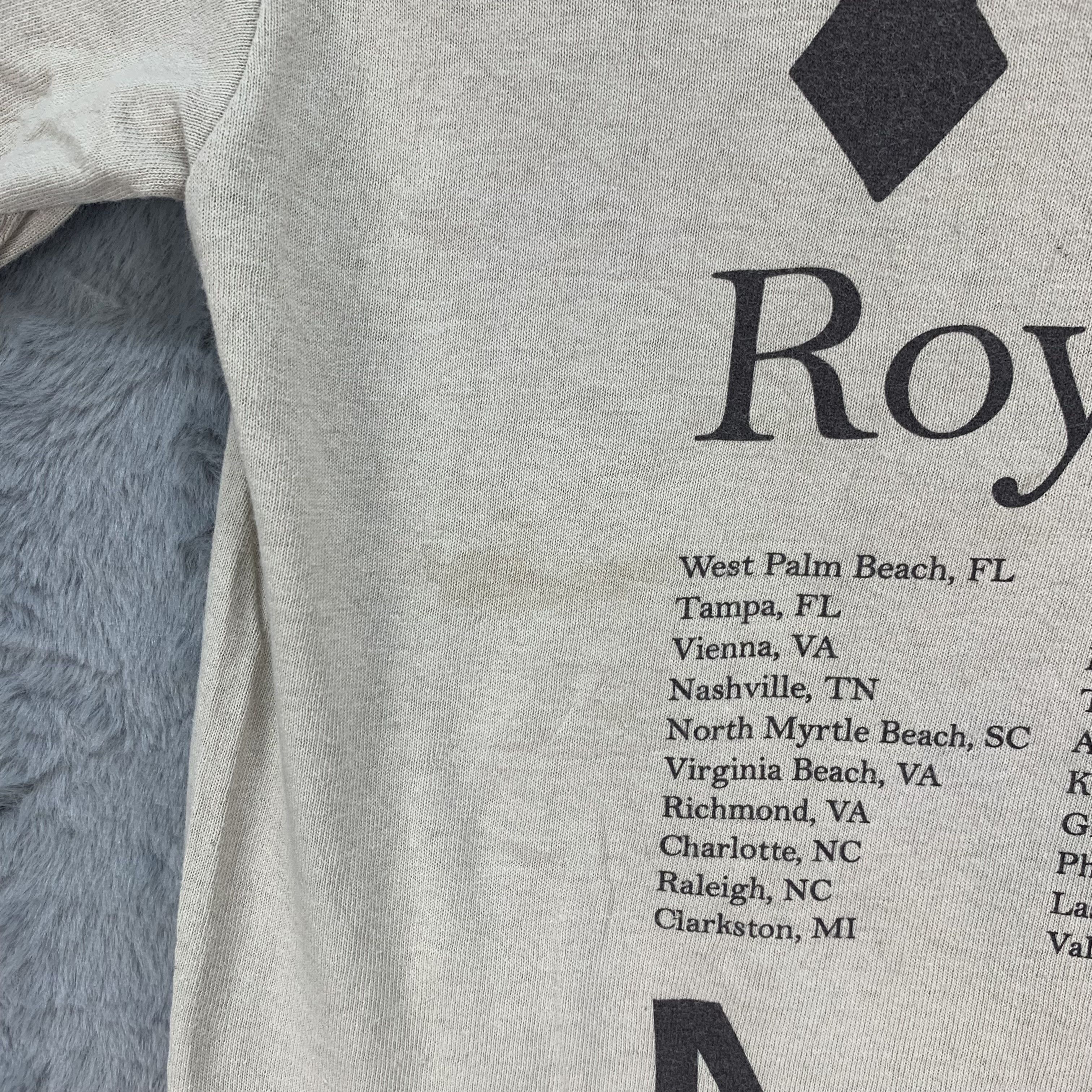 Band Tees The Royalty Tour Mary J. Blige and Nas T Shirt #4181-145 Size US S / EU 44-46 / 1 - 8 Thumbnail