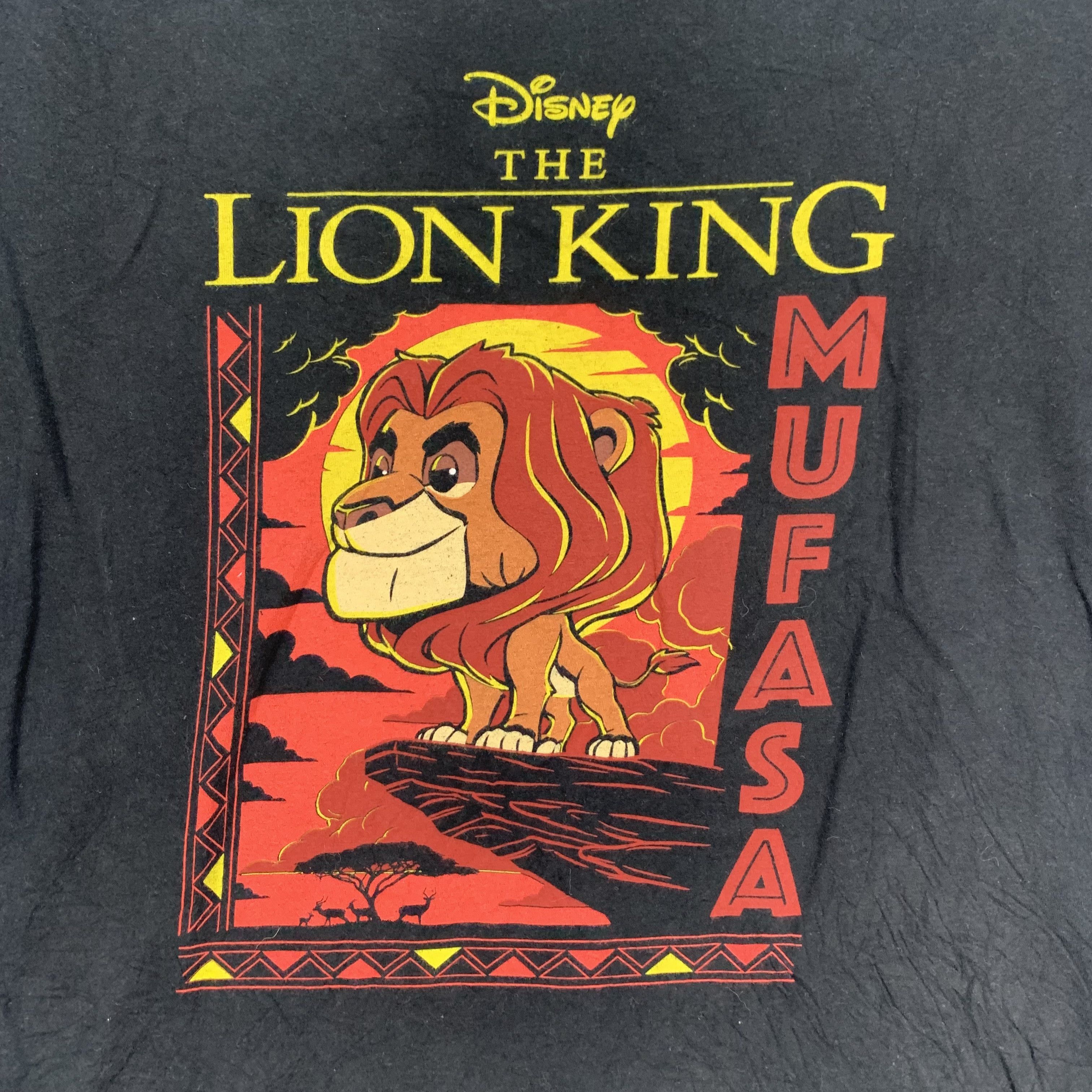 Vintage The Lion King Mufasa Graphic Printed T Shirt #4187-145 Size US XL / EU 56 / 4 - 2 Thumbnail