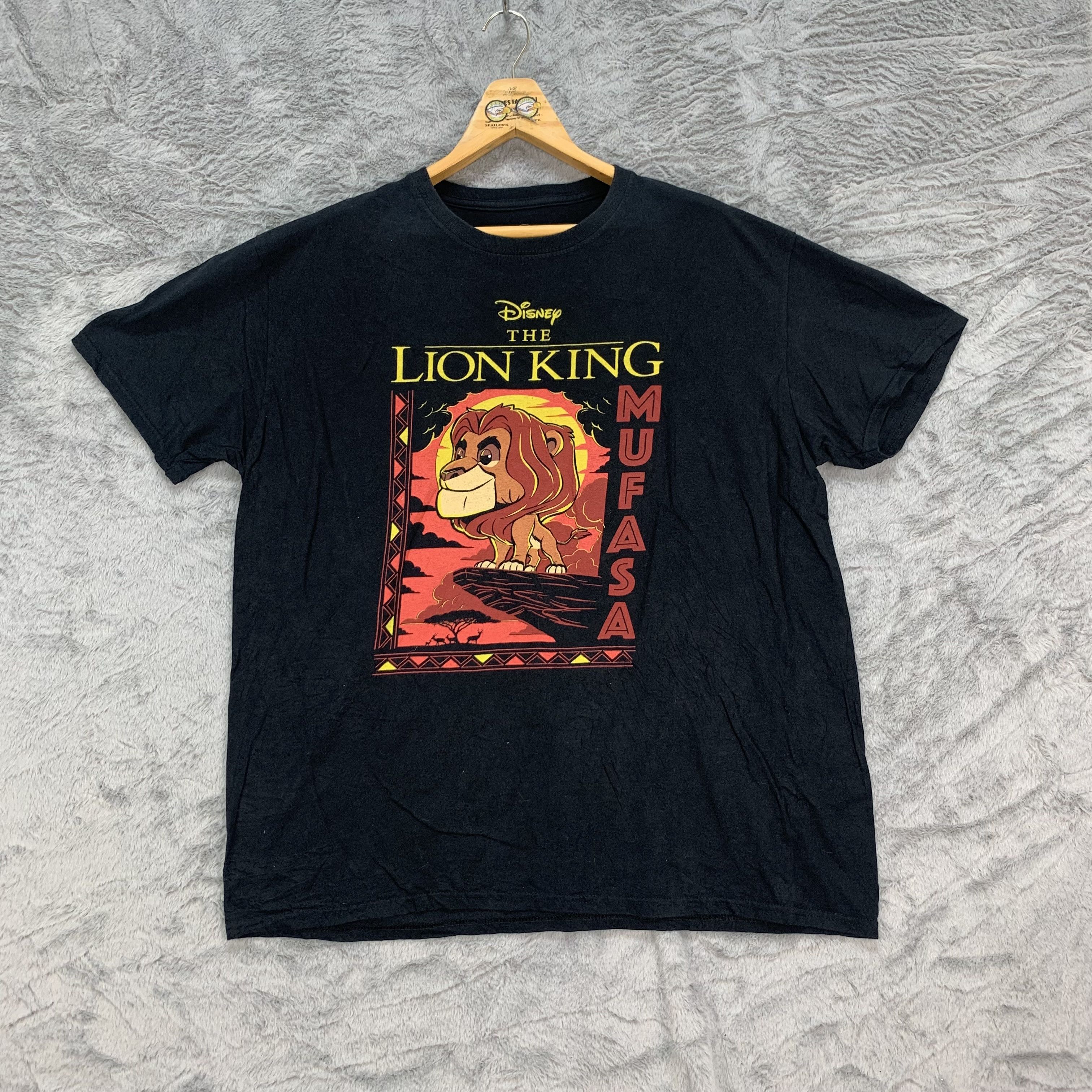 The Lion King Mufasa Graphic Printed T Shirt #4187-145