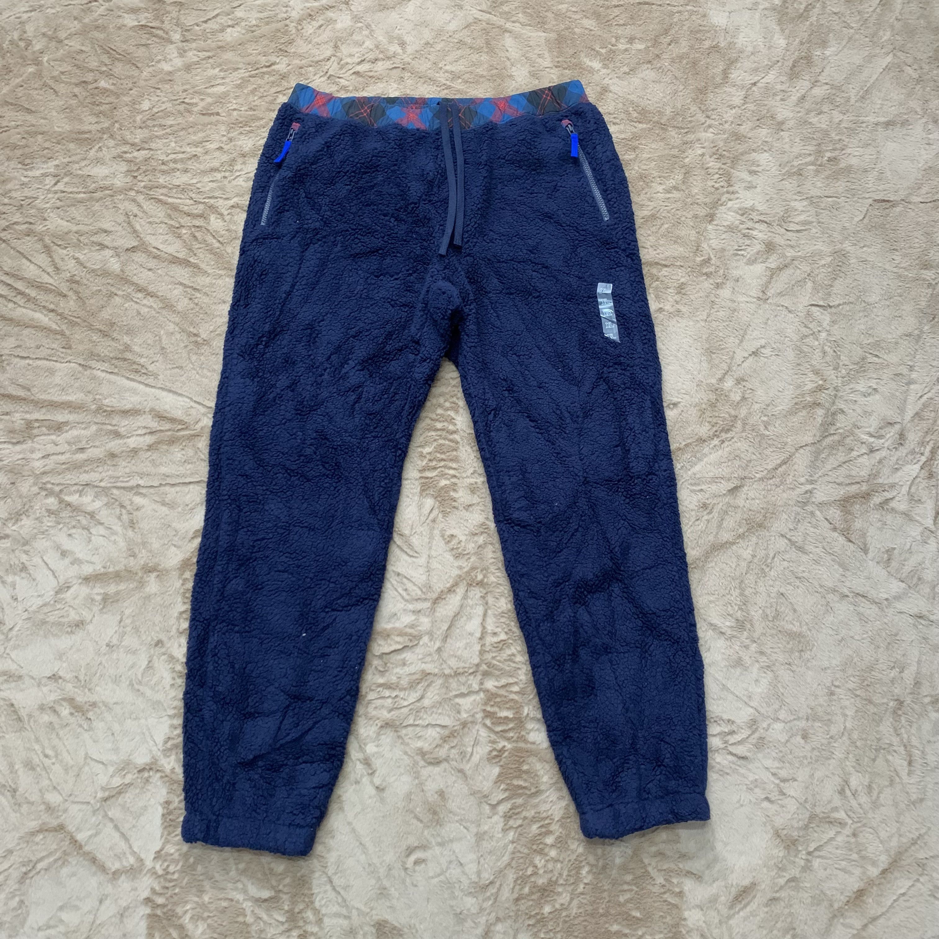 JW Anderson × Uniqlo J.W.Anderson X Uniqlo Blue Fleece Pants #4156-144 Size US 34 / EU 50 - 1 Thumbnail