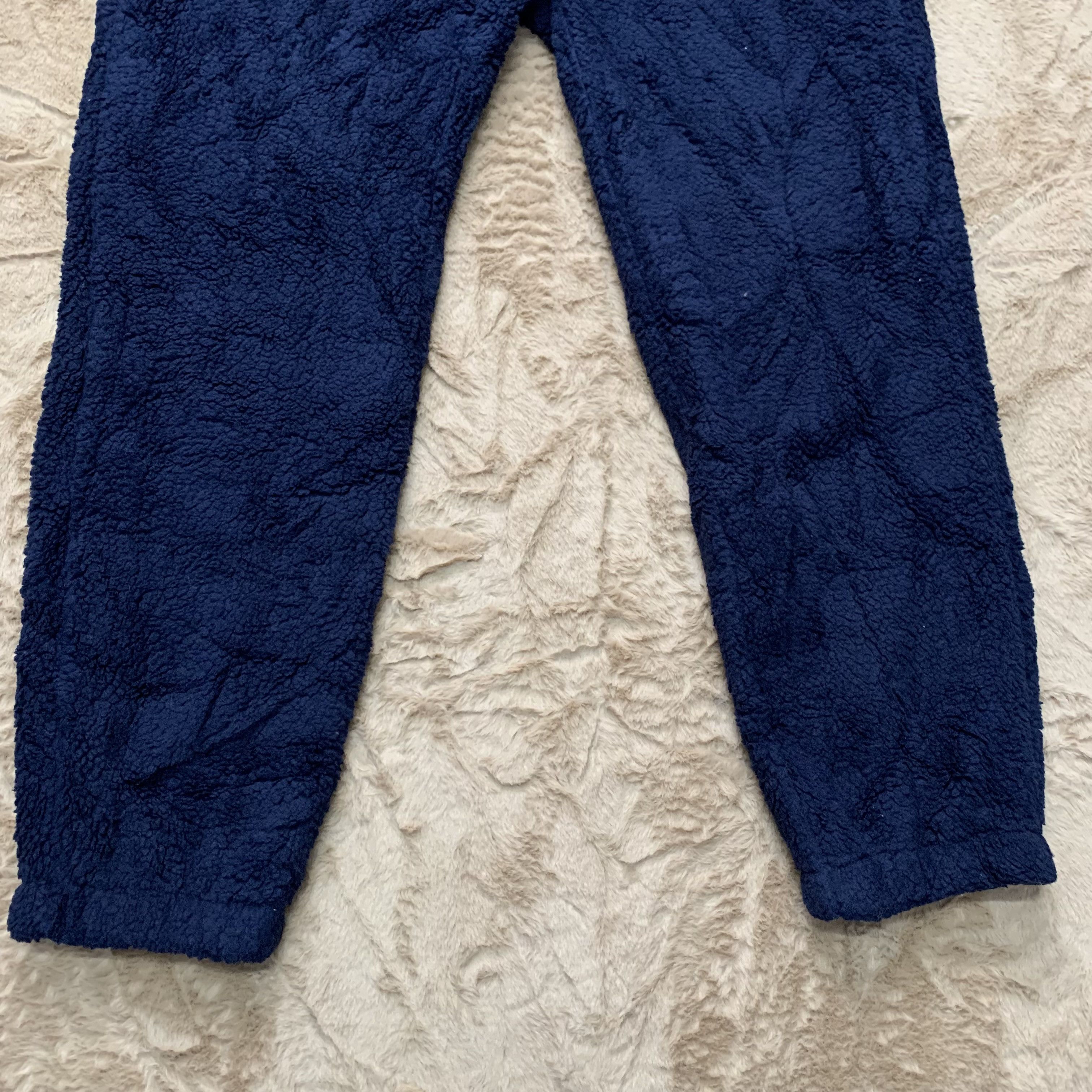 JW Anderson × Uniqlo J.W.Anderson X Uniqlo Blue Fleece Pants #4156-144 Size US 34 / EU 50 - 3 Thumbnail