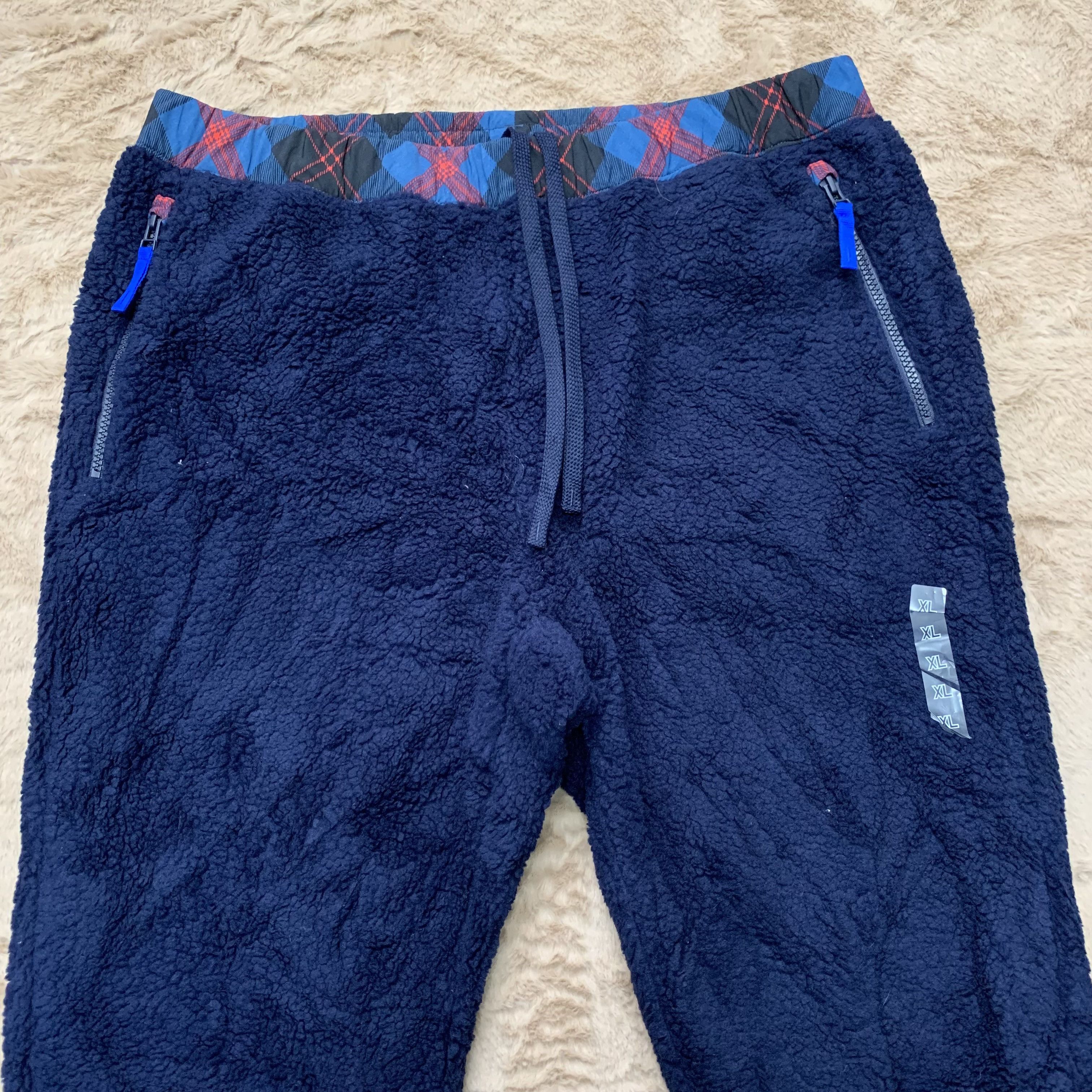 JW Anderson × Uniqlo J.W.Anderson X Uniqlo Blue Fleece Pants #4156-144 Size US 34 / EU 50 - 2 Thumbnail