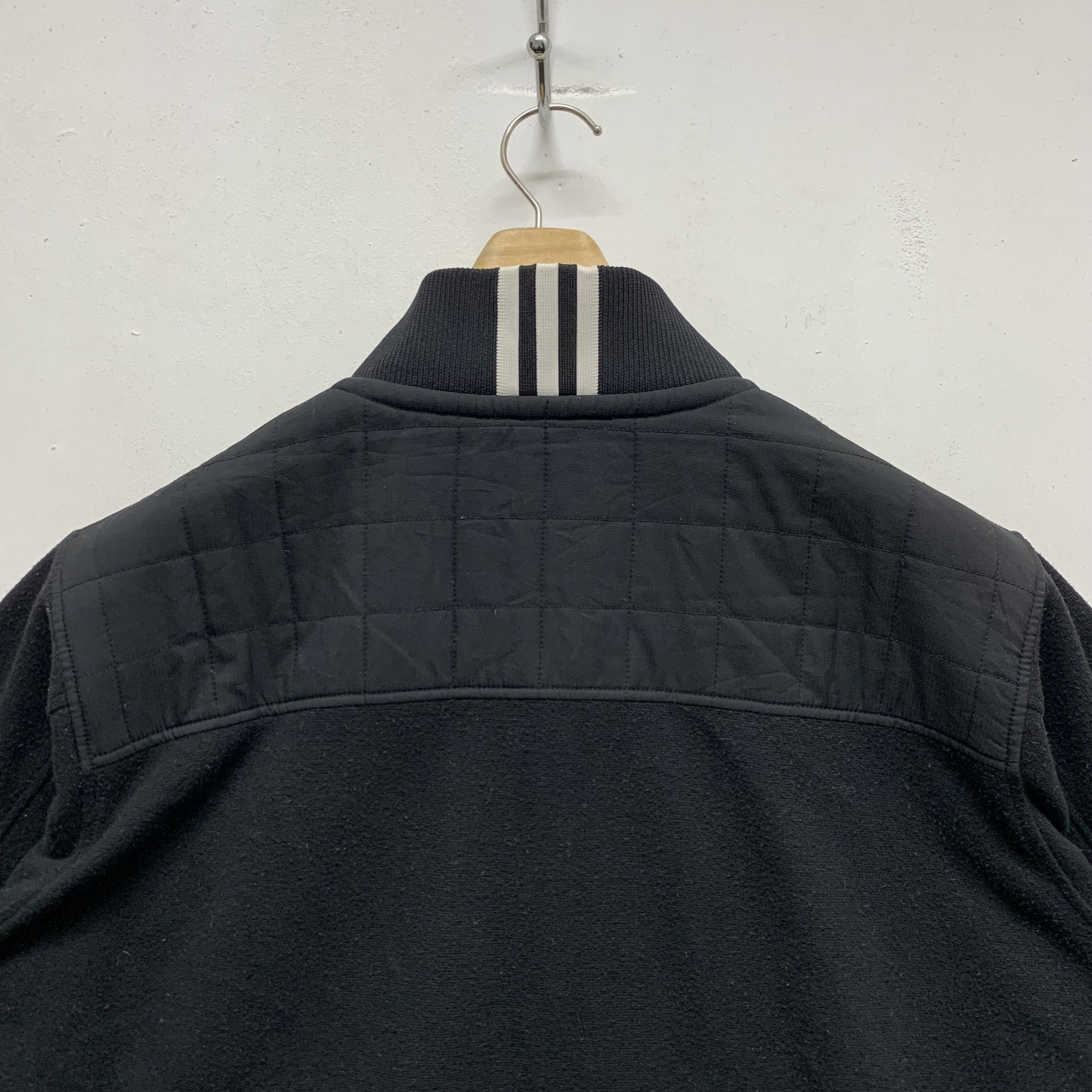 Adidas Adidas Half Zip Nice Design Black Sweatshirts #4134-143 Size US M / EU 48-50 / 2 - 10 Thumbnail