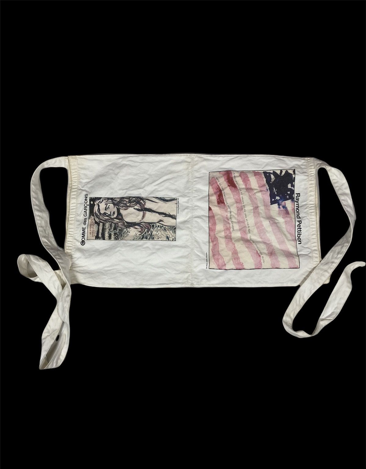 Comme des Garcons x Raymond Pettibon Canvas Tote Bag