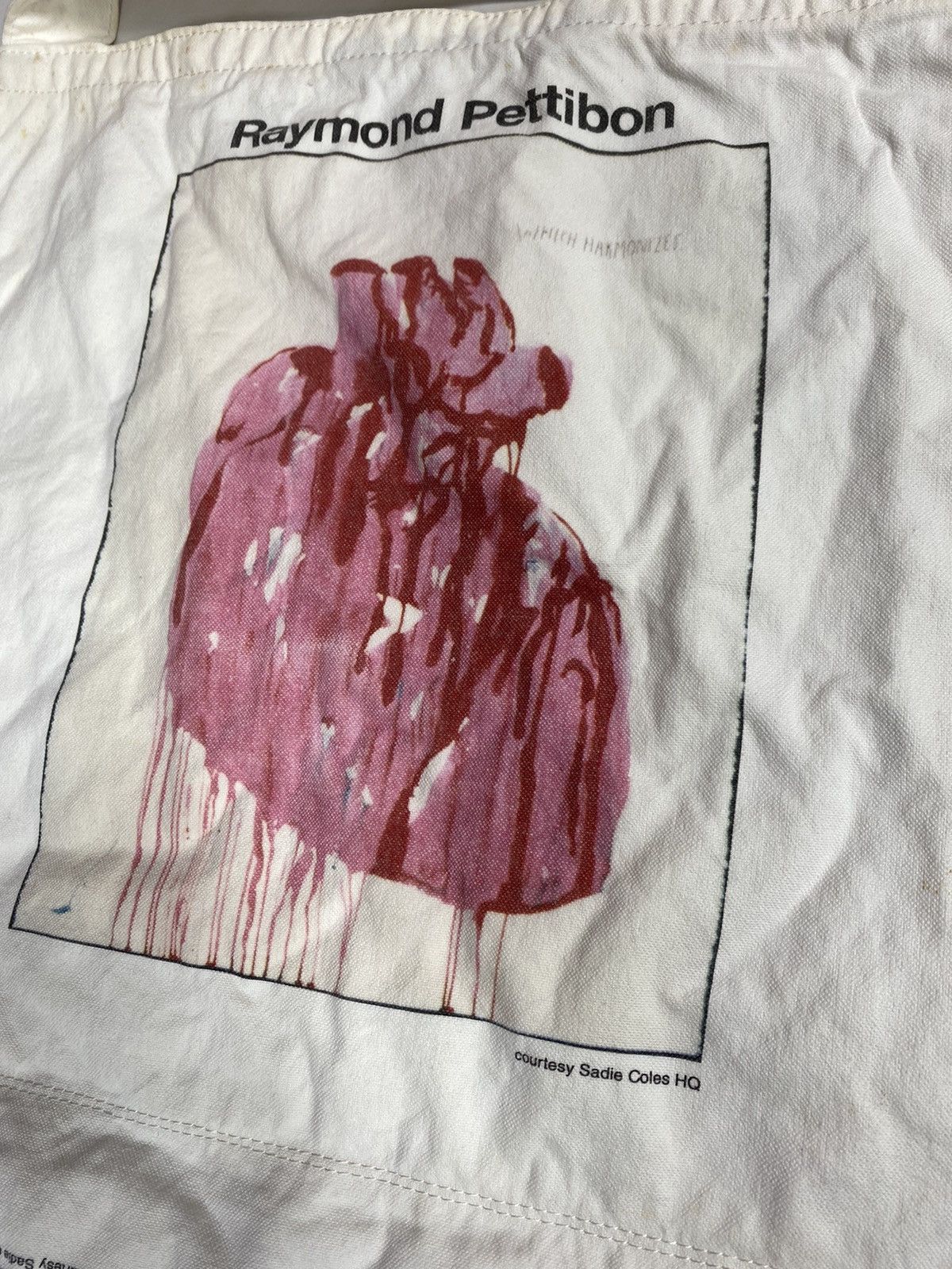 Comme des Garcons Comme des Garcons x Raymond Pettibon Canvas Tote Bag Size ONE SIZE - 11 Thumbnail
