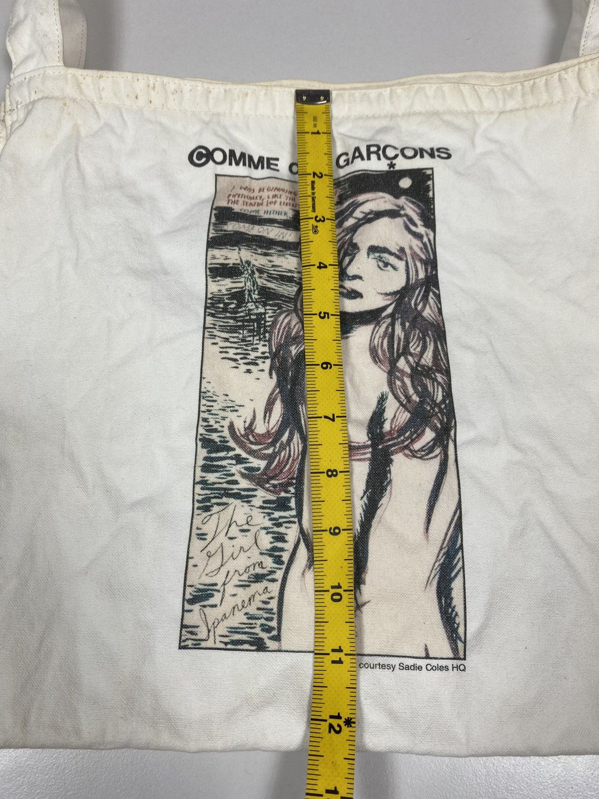 Comme des Garcons Comme des Garcons x Raymond Pettibon Canvas Tote Bag Size ONE SIZE - 16 Thumbnail