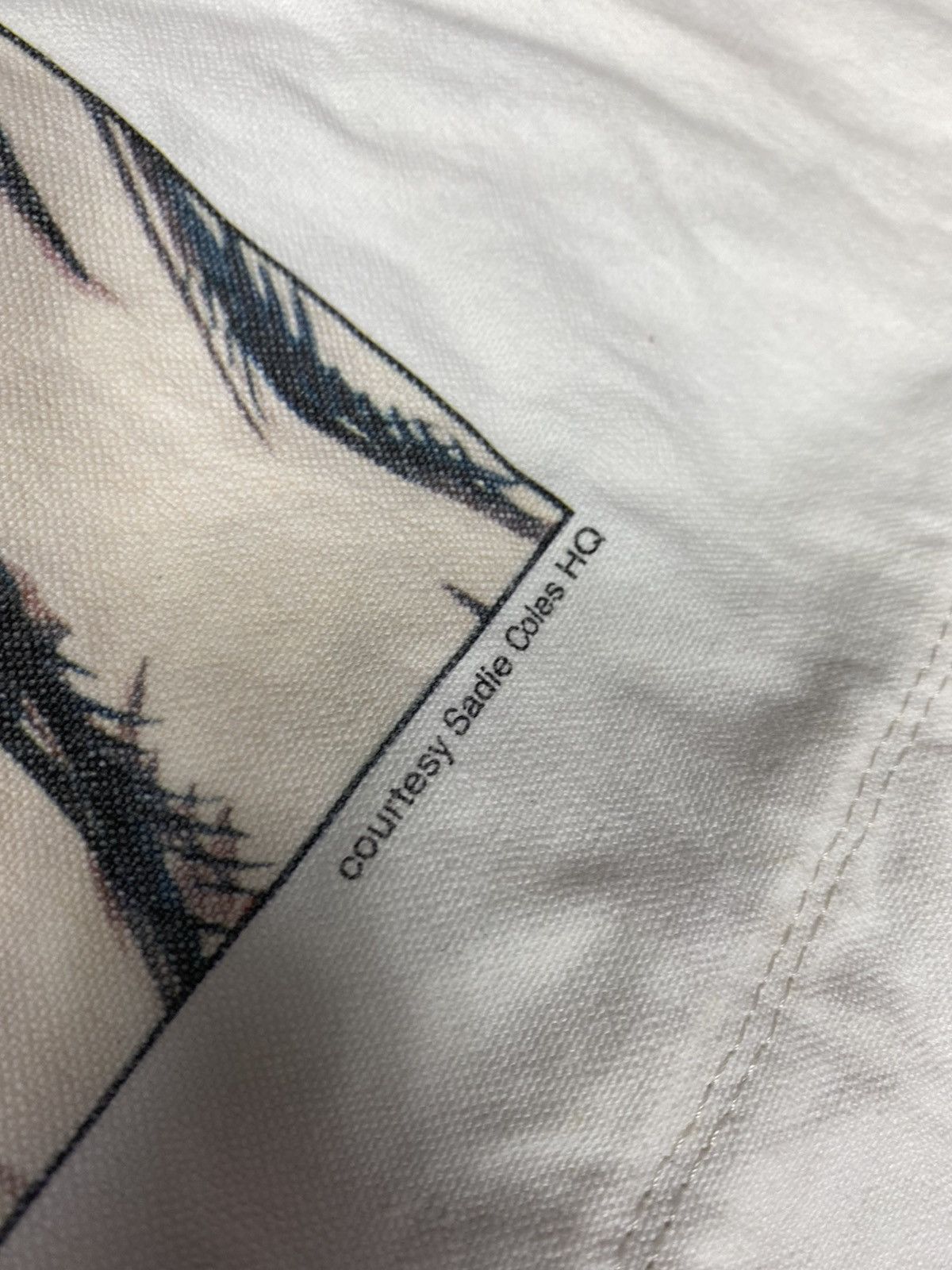 Comme des Garcons Comme des Garcons x Raymond Pettibon Canvas Tote Bag Size ONE SIZE - 8 Thumbnail