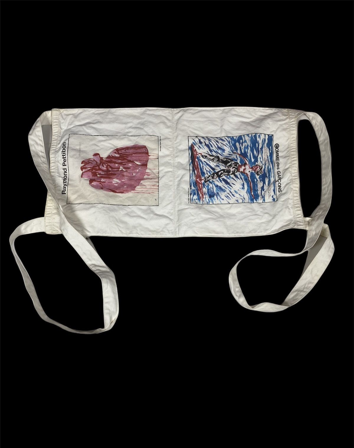 Comme des Garcons Comme des Garcons x Raymond Pettibon Canvas Tote Bag Size ONE SIZE - 2 Thumbnail