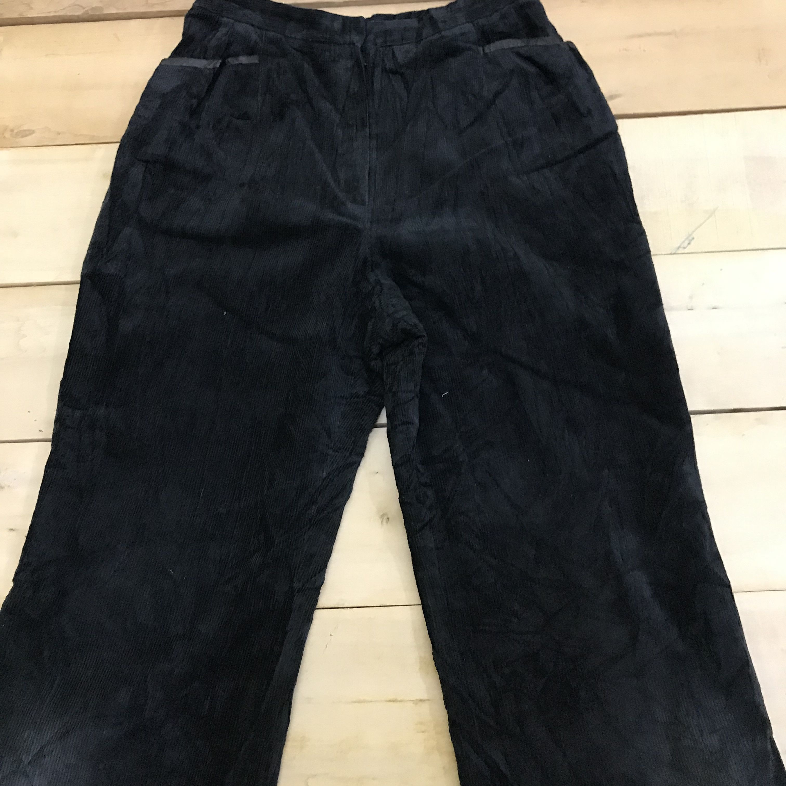Burberry X177 BURBERRY LONDON CORDUROY PANTS Size 27" / US 4 / IT 40 - 2 Thumbnail